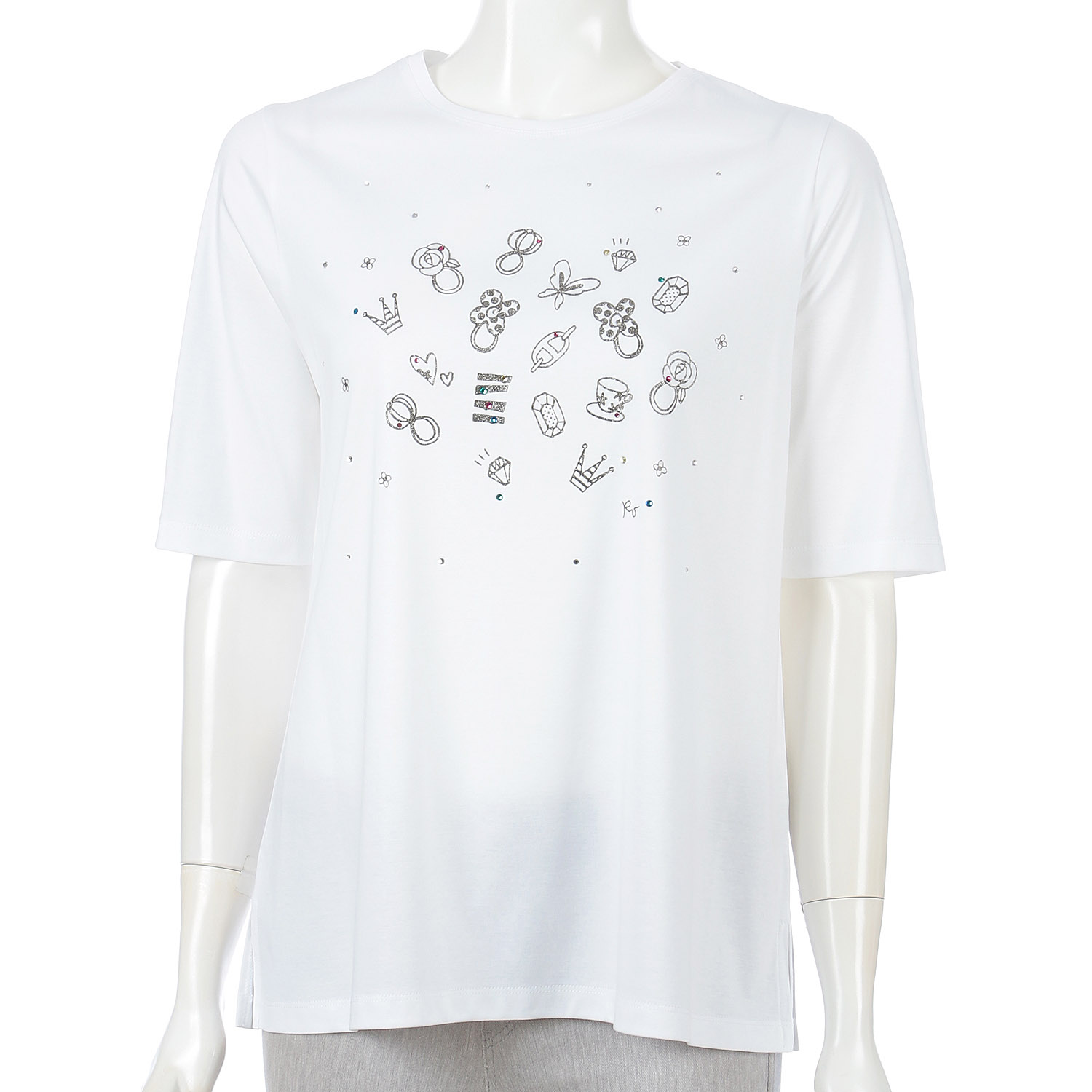 ROYAL VERDY ジュエリー柄プルオーバー - 画像2