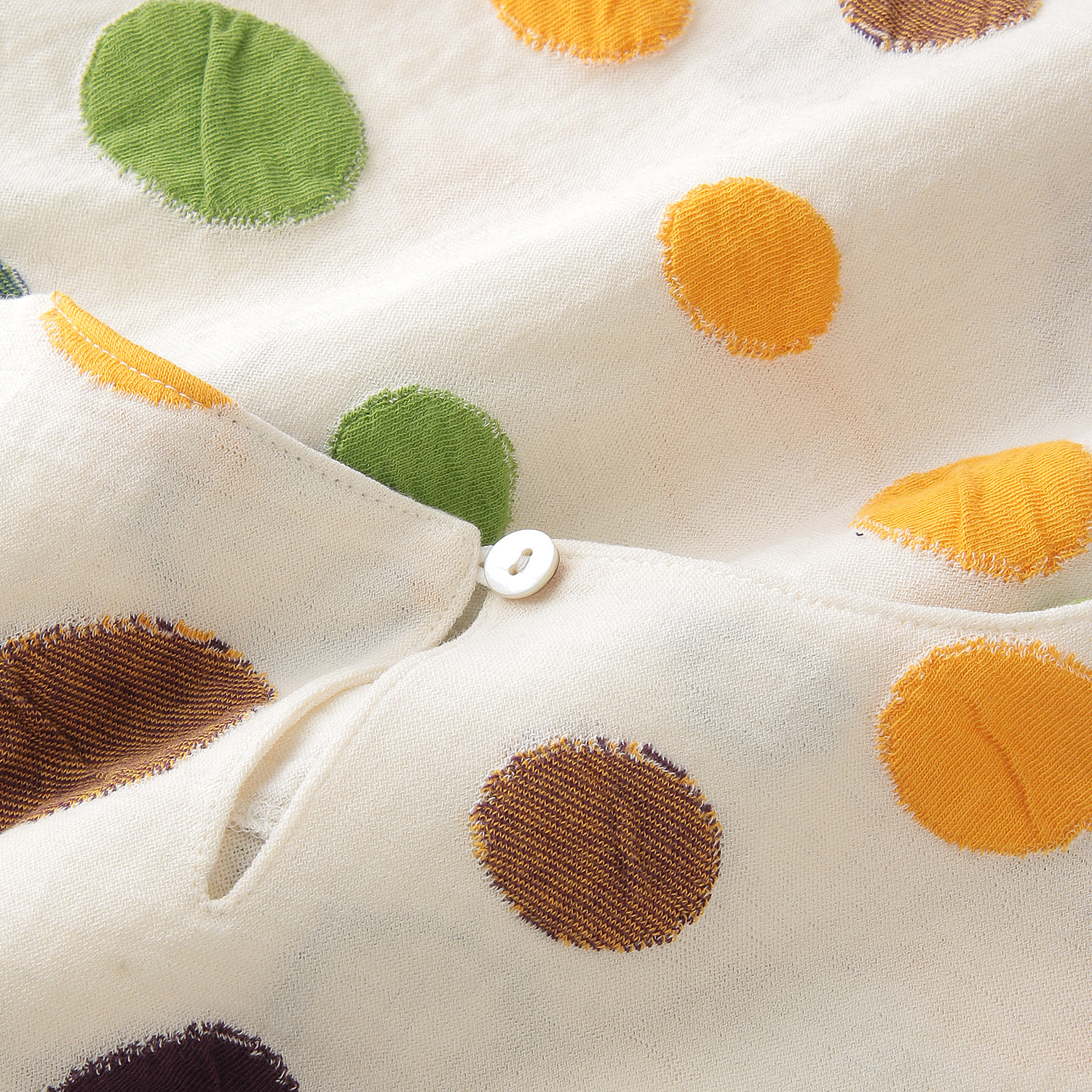 LaLa que sera マルチカラードットジャガードプルオーバー - 画像12