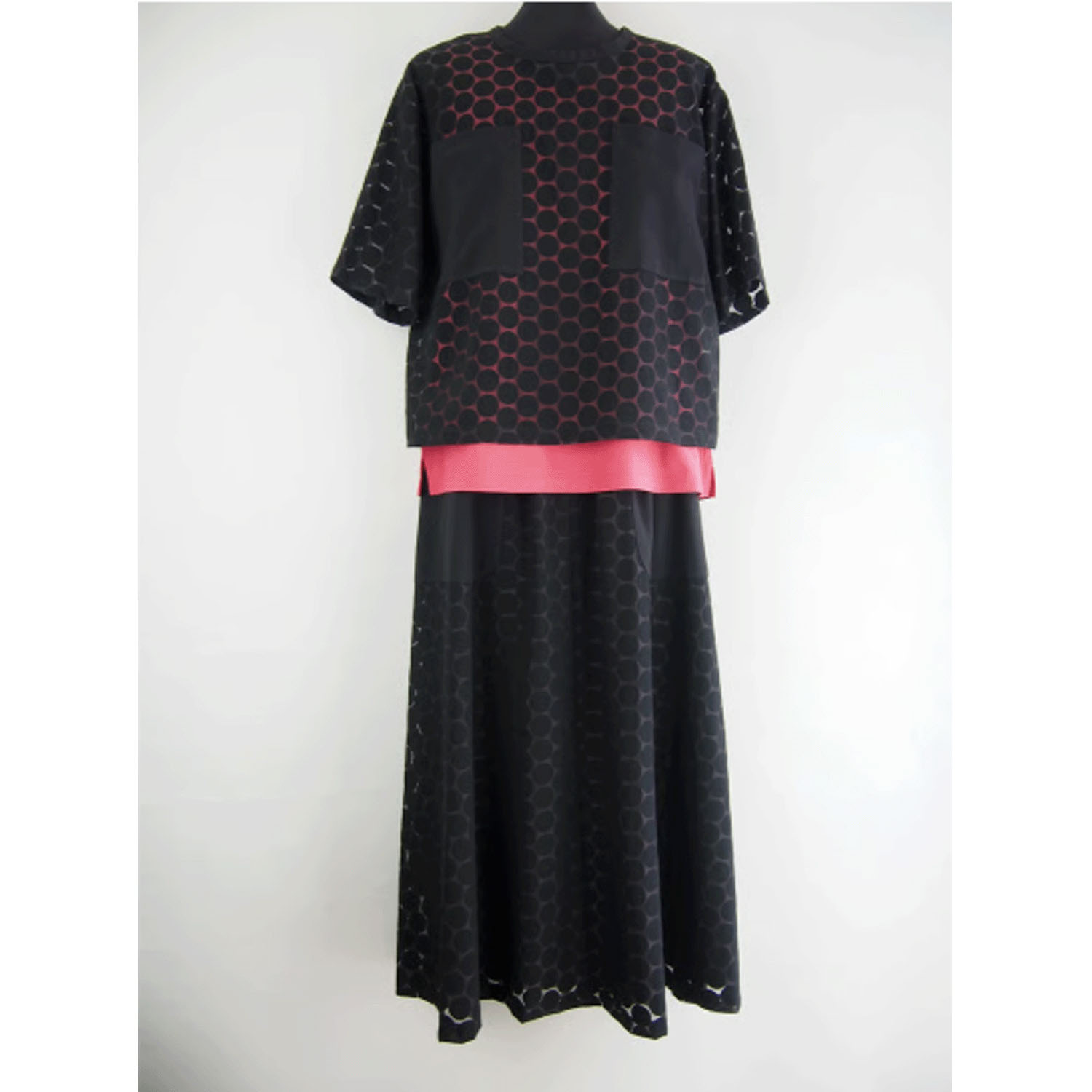 GIPSY BLUE オーガンジードットクロススカート - 画像11