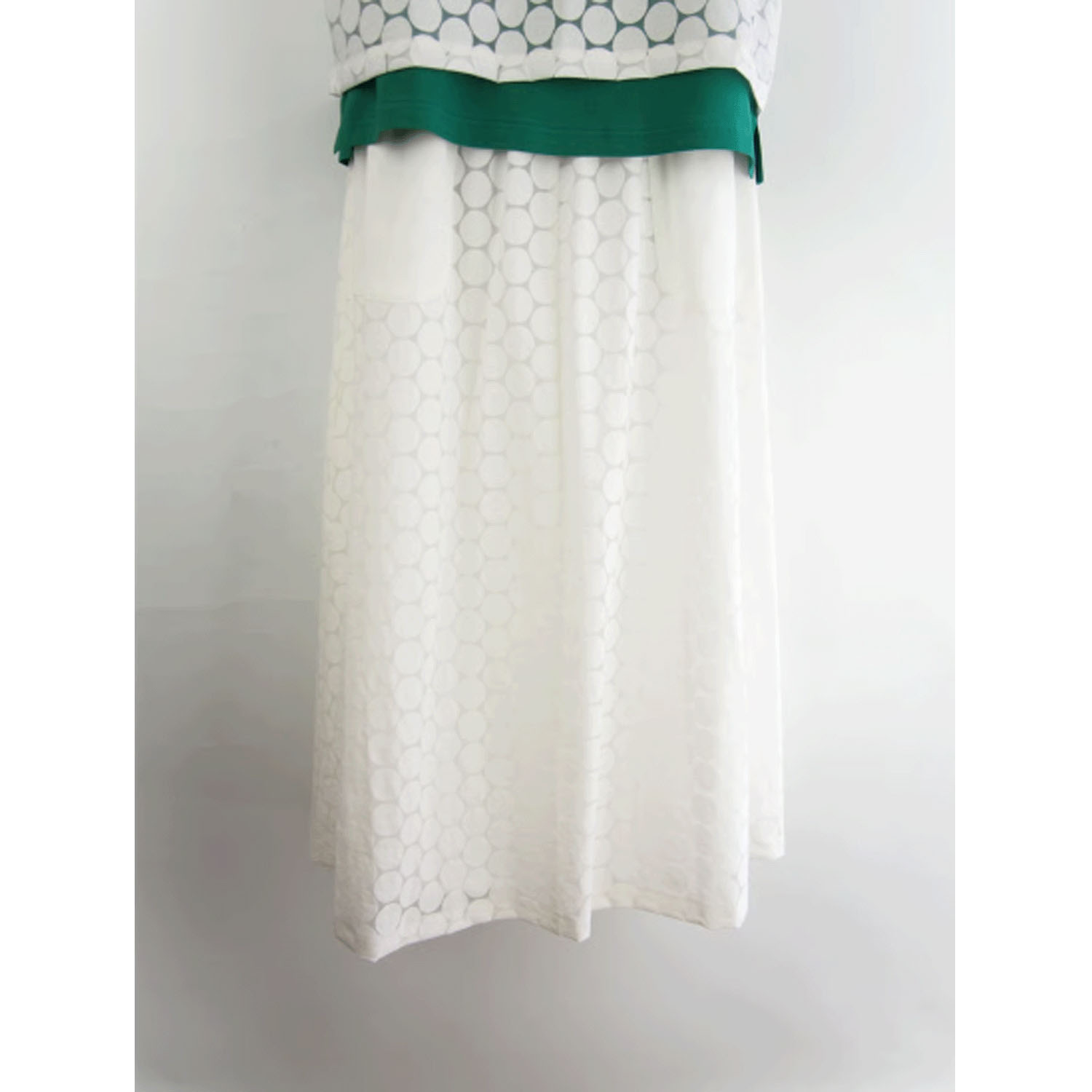 GIPSY BLUE オーガンジードットクロススカート - 画像13