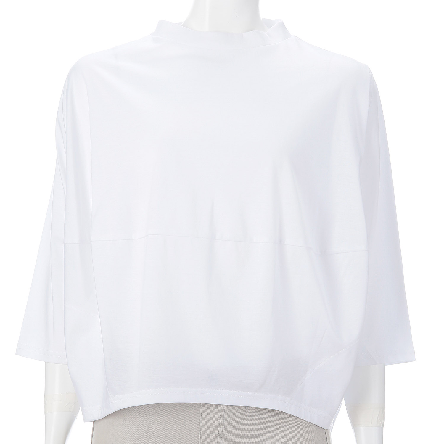 GIPSY BLUE 綿シルケットコクーンTシャツ - 画像12