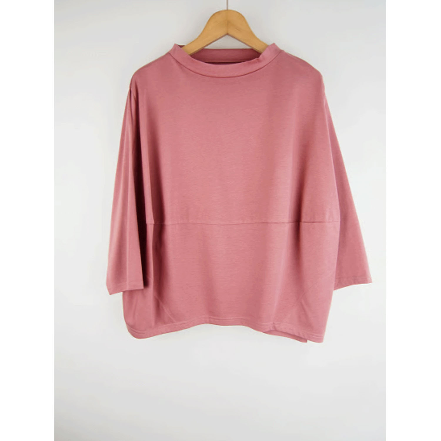 GIPSY BLUE 綿シルケットコクーンTシャツ - 画像13