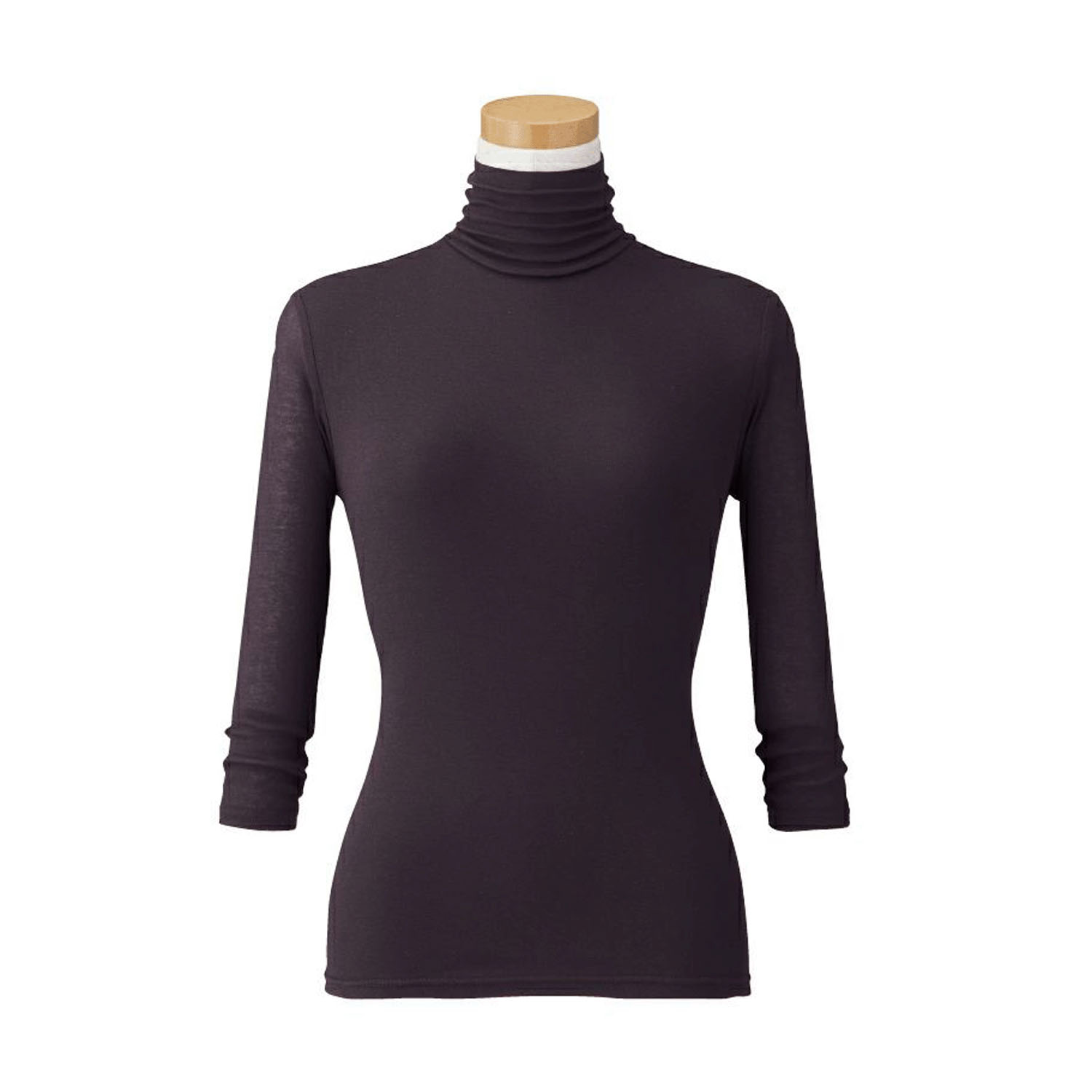 【お取り寄せ】天使の綿シフォン ハイネック7分2重袖 - 画像10