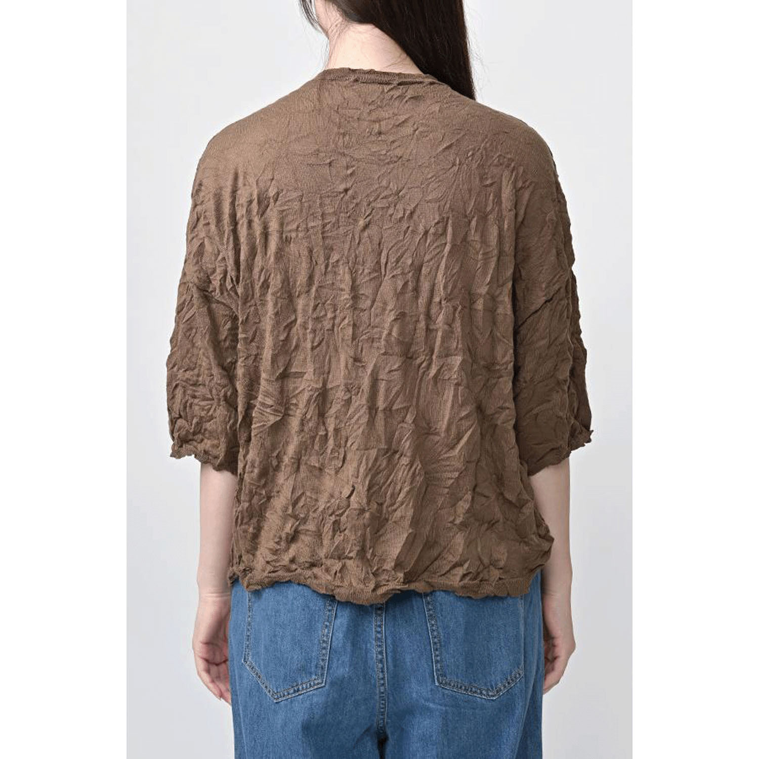 akane シワ半袖プルオーバー - 画像3