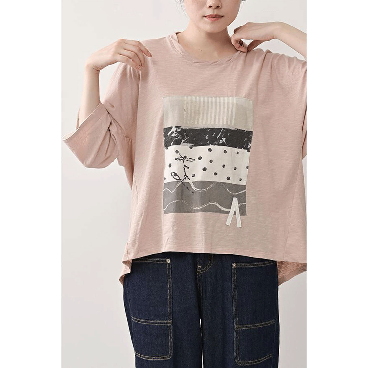 【お取り寄せ】akane ドルマンプリントTシャツ - 画像13