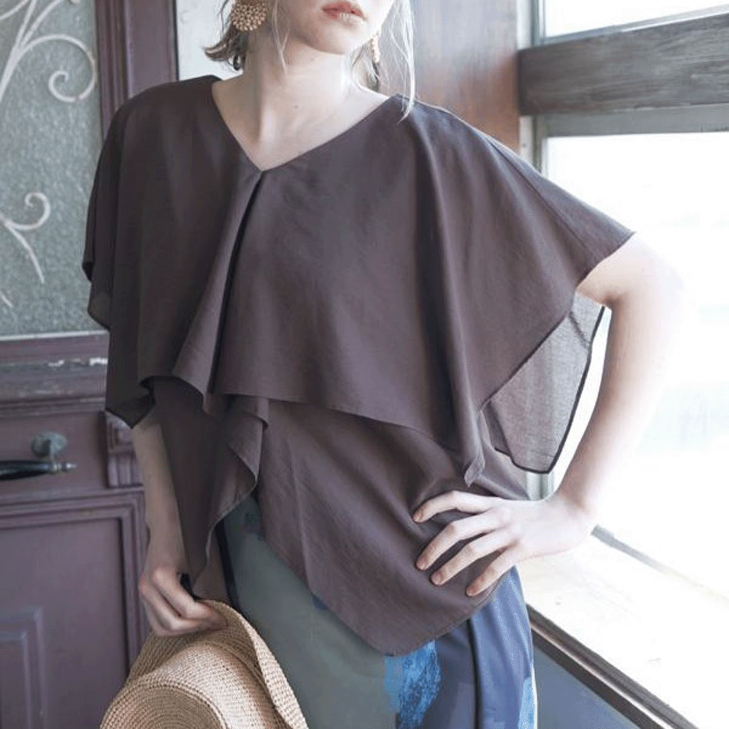 【お取り寄せ】akane ハンカチヘムプルオーバー - 画像3