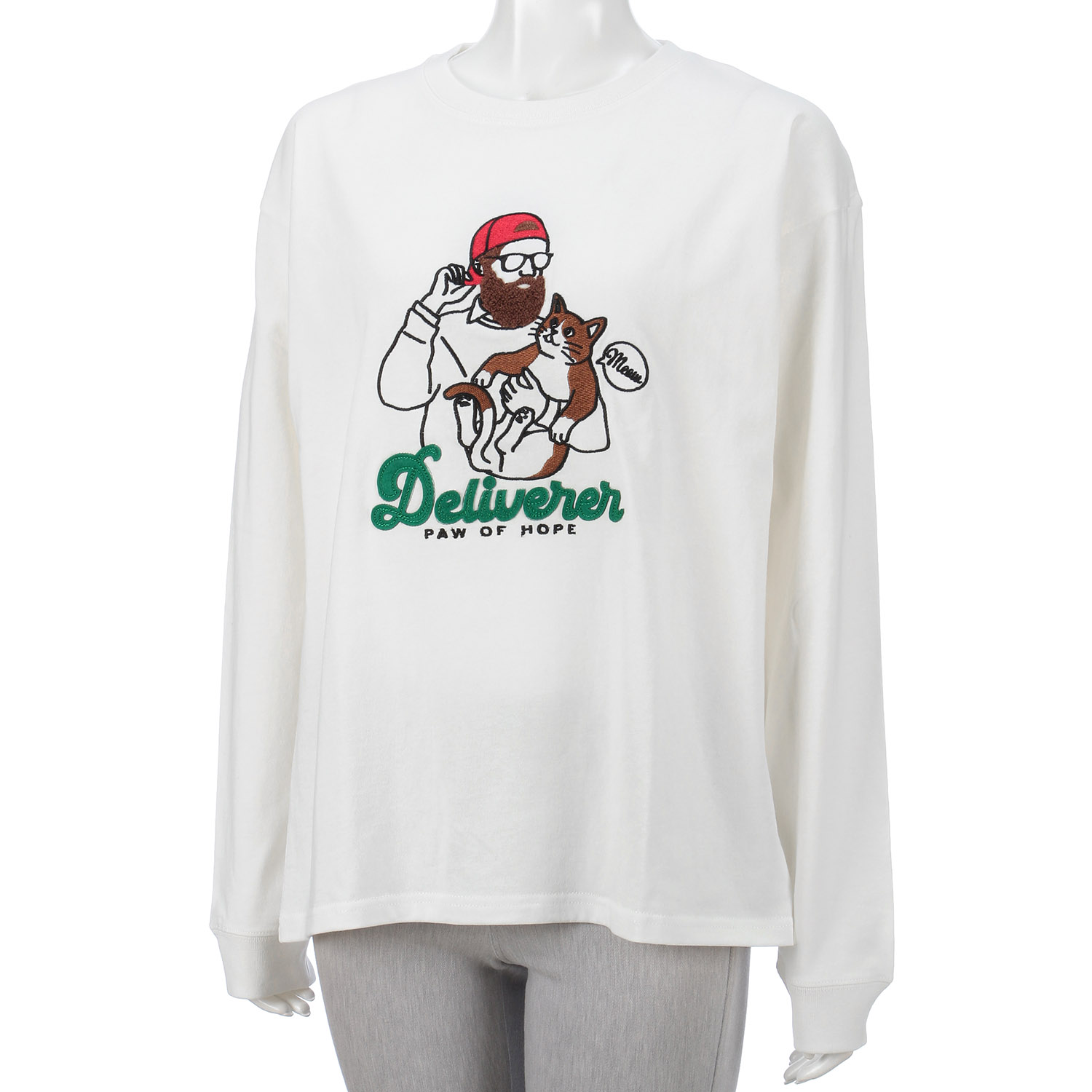 MOJASH ヒゲサガラ刺繍Tee - 画像2