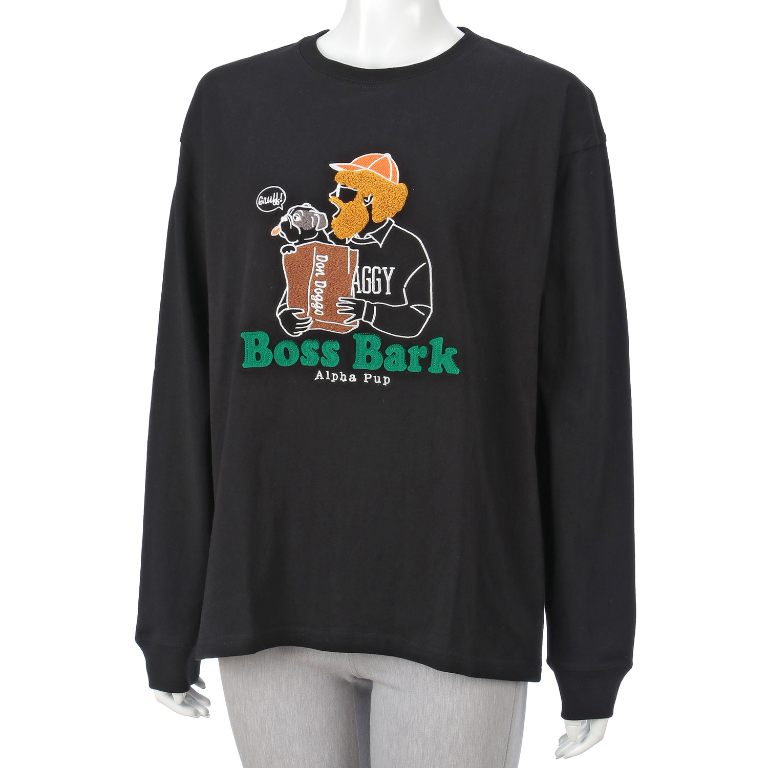 MOJASH ヒゲサガラ刺繍Tee - 画像4