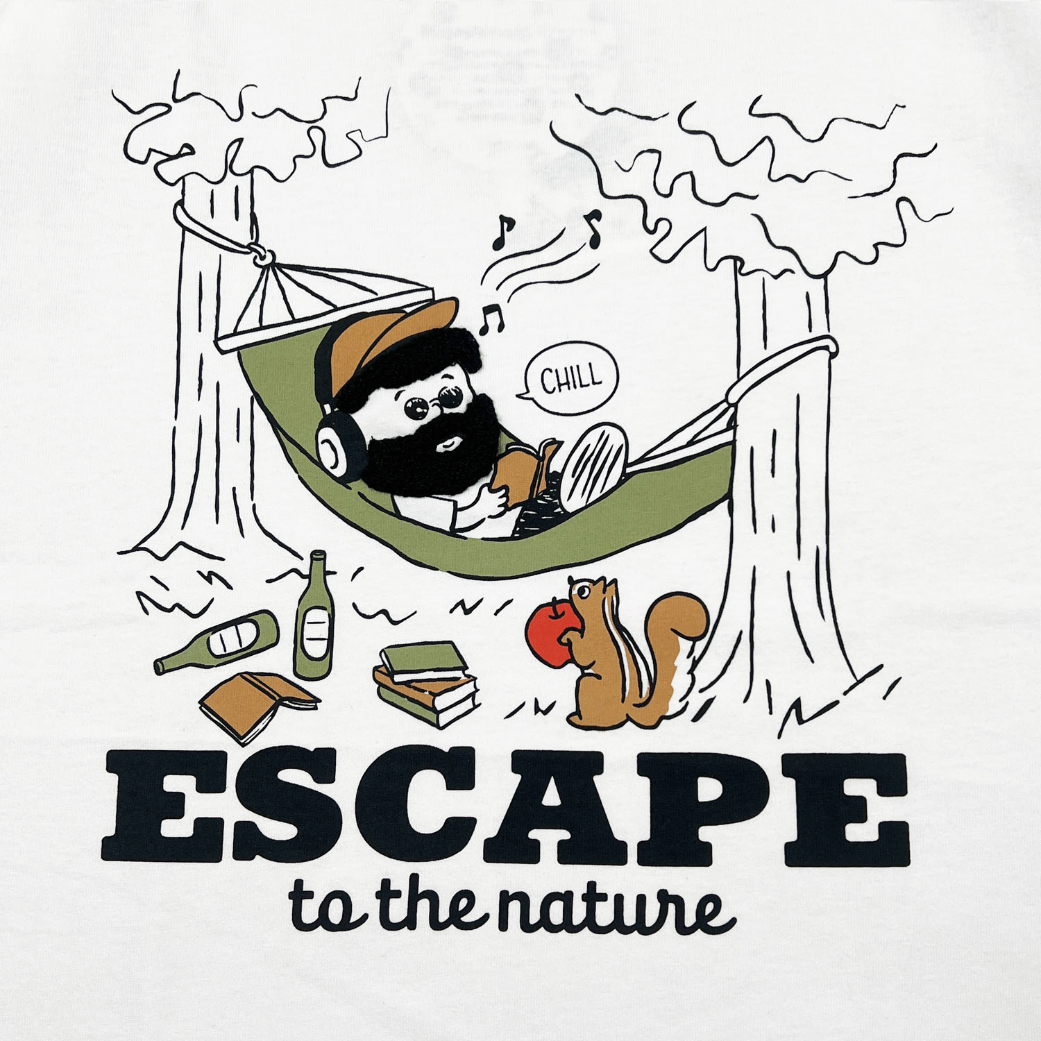 OZZYヒゲサガラ刺繍 Tee - 画像6