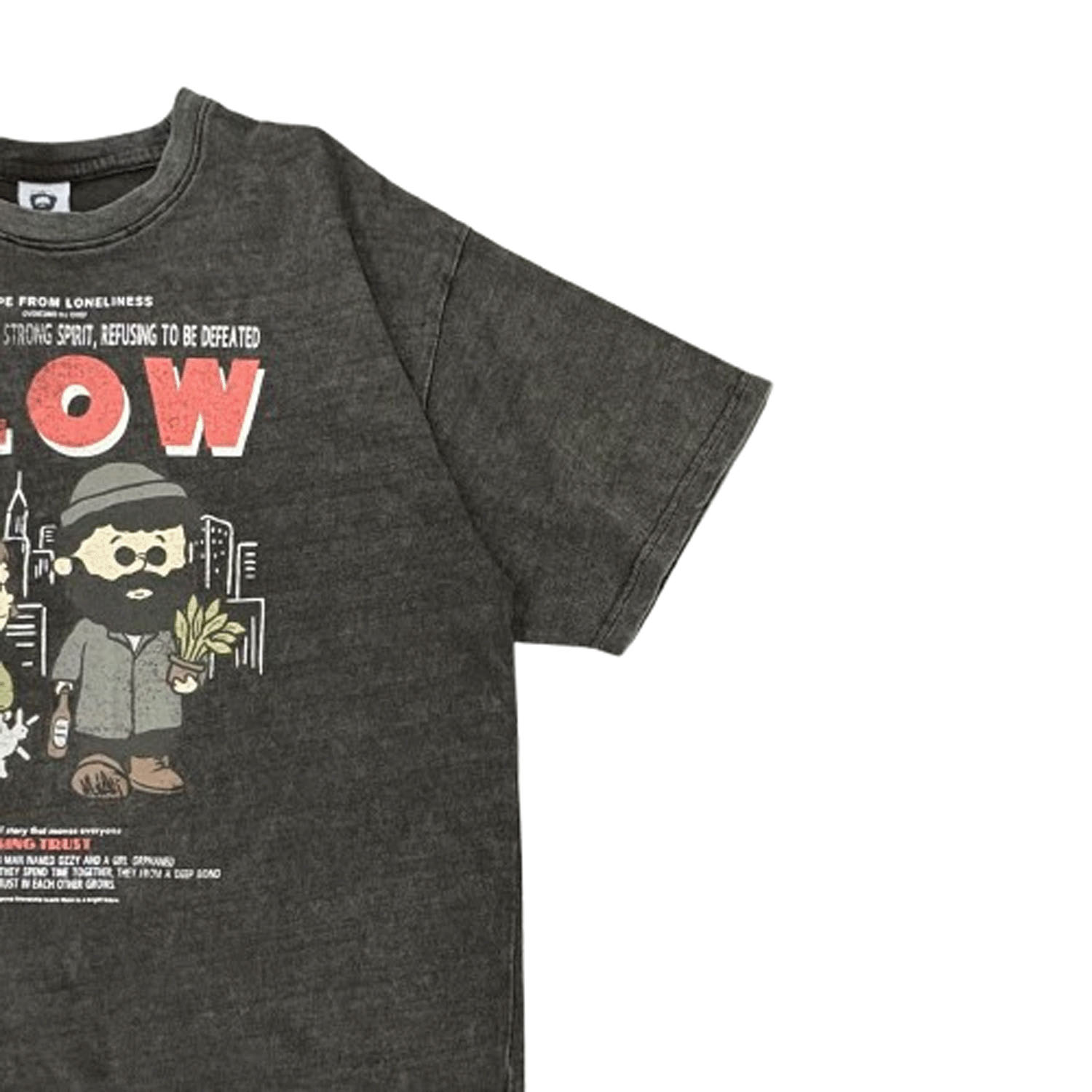 QUASH ヴィンテージ加工ブートプリント Tee - 画像3