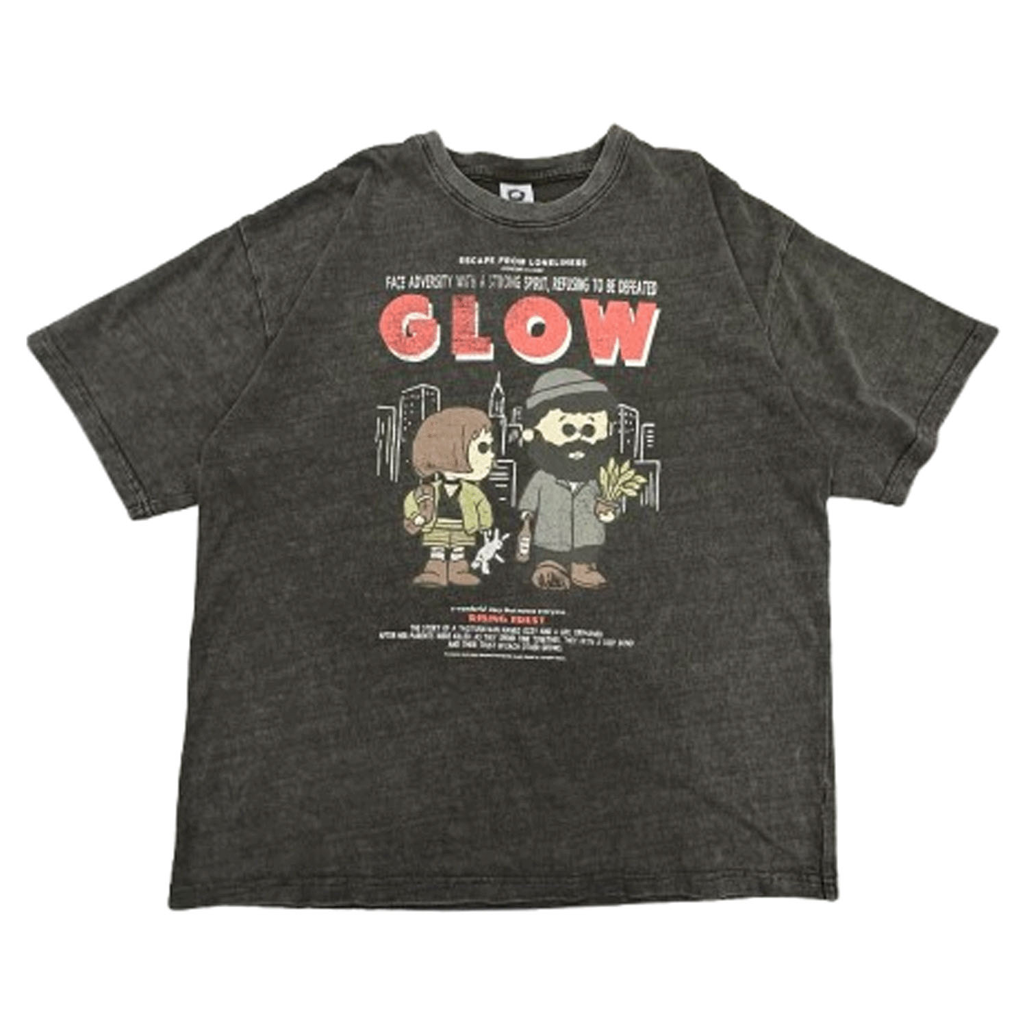 QUASH ヴィンテージ加工ブートプリント Tee - 画像1