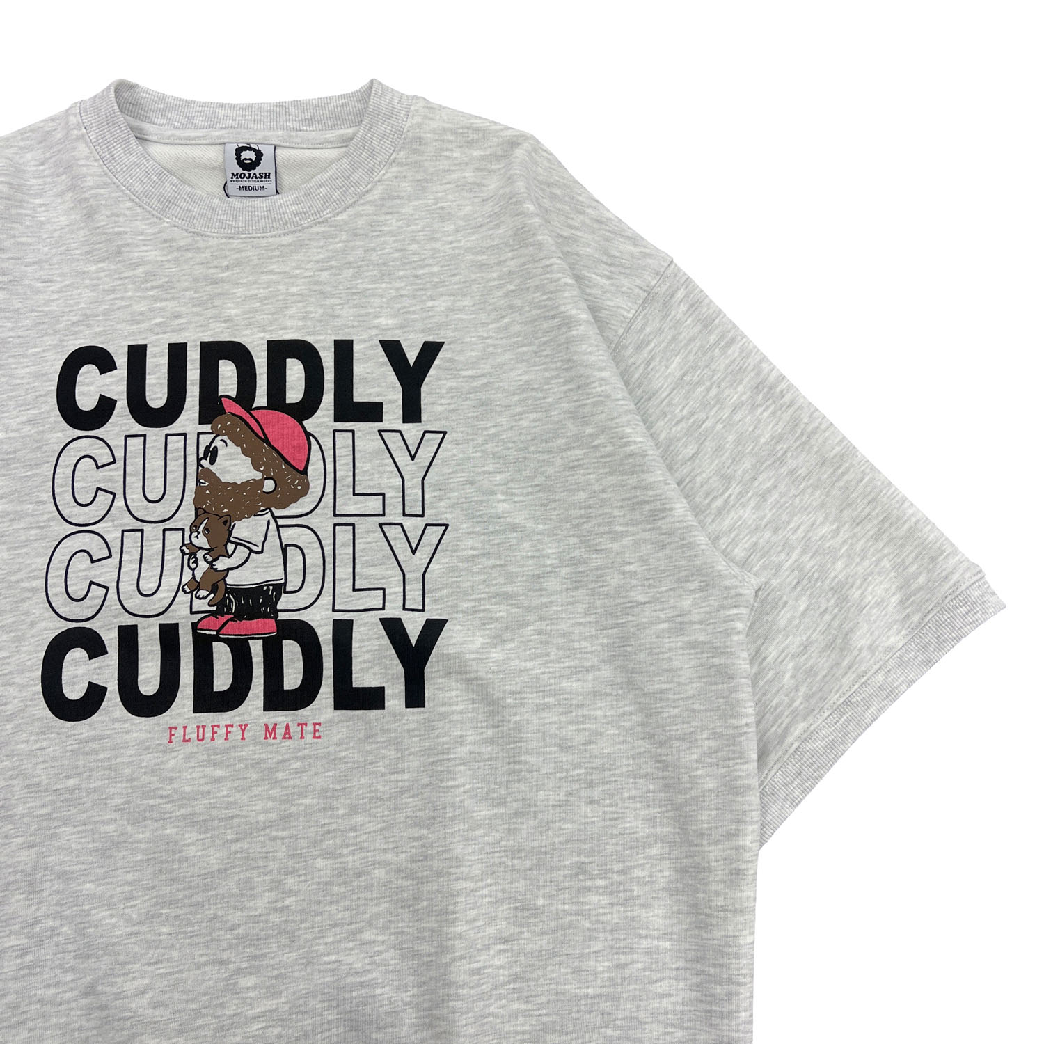 QUASH 捲縮裏毛5分袖スウェットTee - 画像2