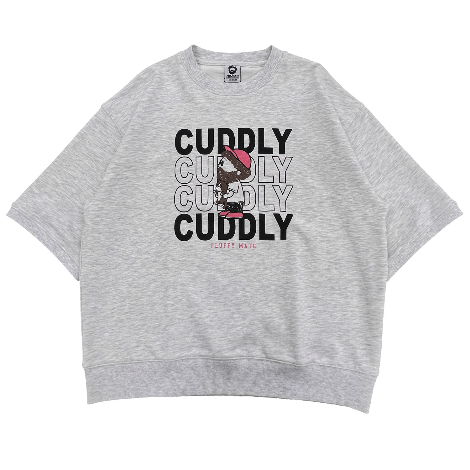 QUASH 捲縮裏毛5分袖スウェットTee - 画像1