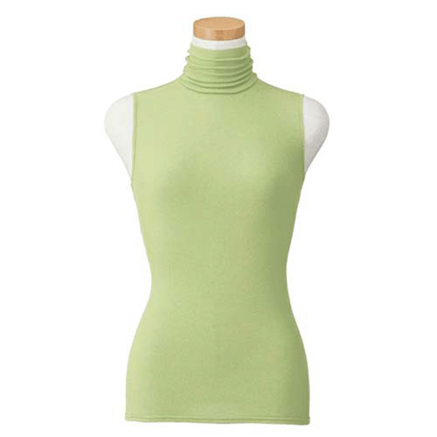 【お取り寄せ】 天使の綿シフォン ハイネックノースリーブ - 画像18