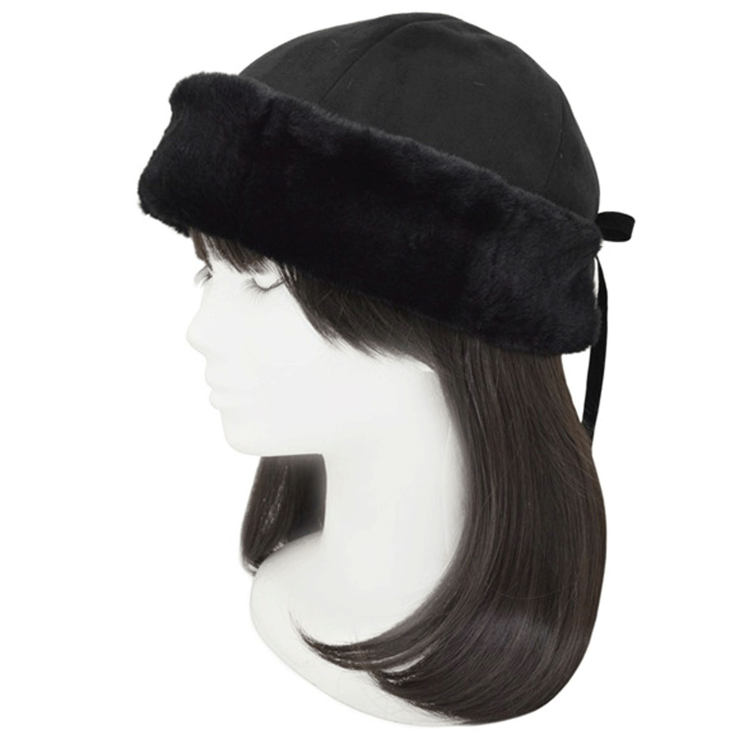 ポリエステルスウェードボンネット - 画像4