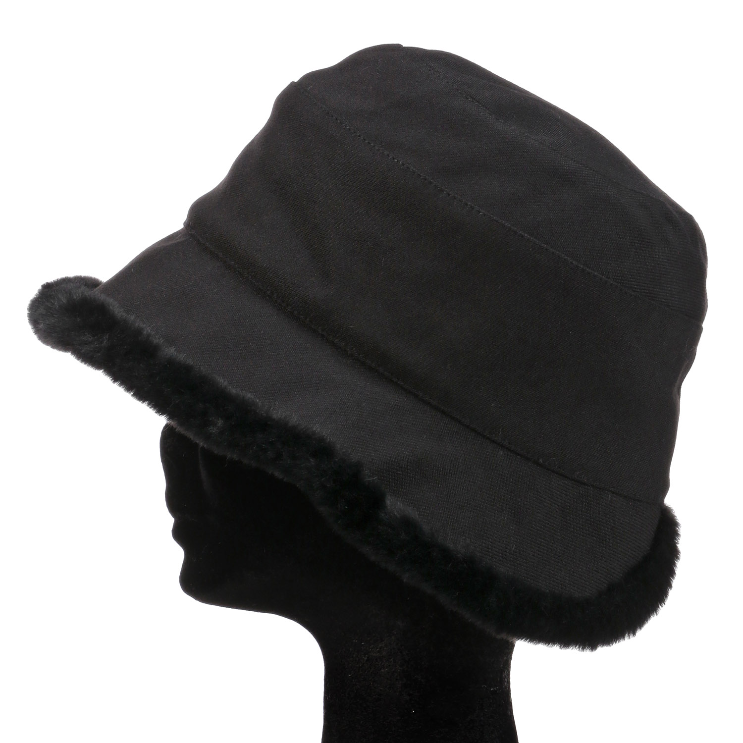 ファーリバーシブル スリットハット - 画像4