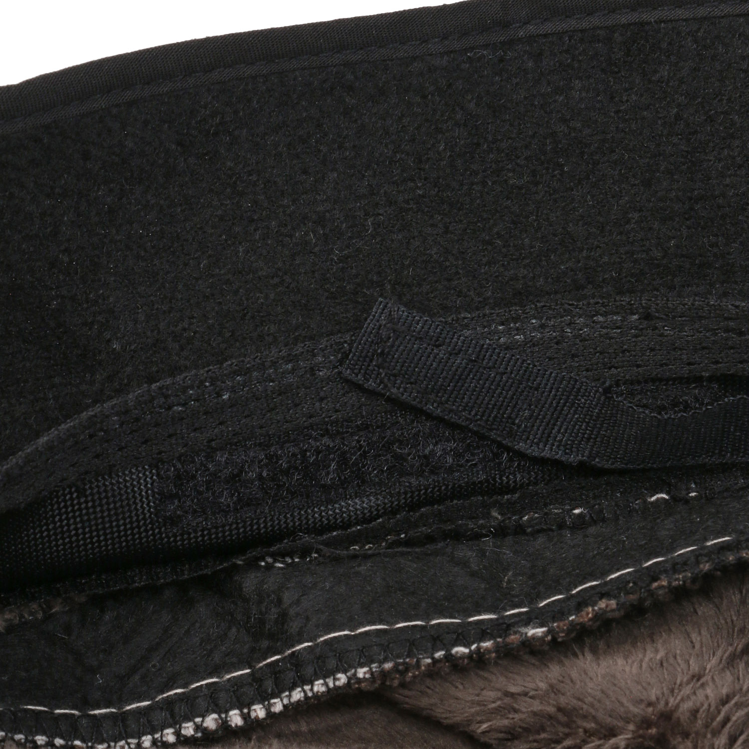 【ブラウン終了】内耳付きへリンボンキャスケット - 画像4