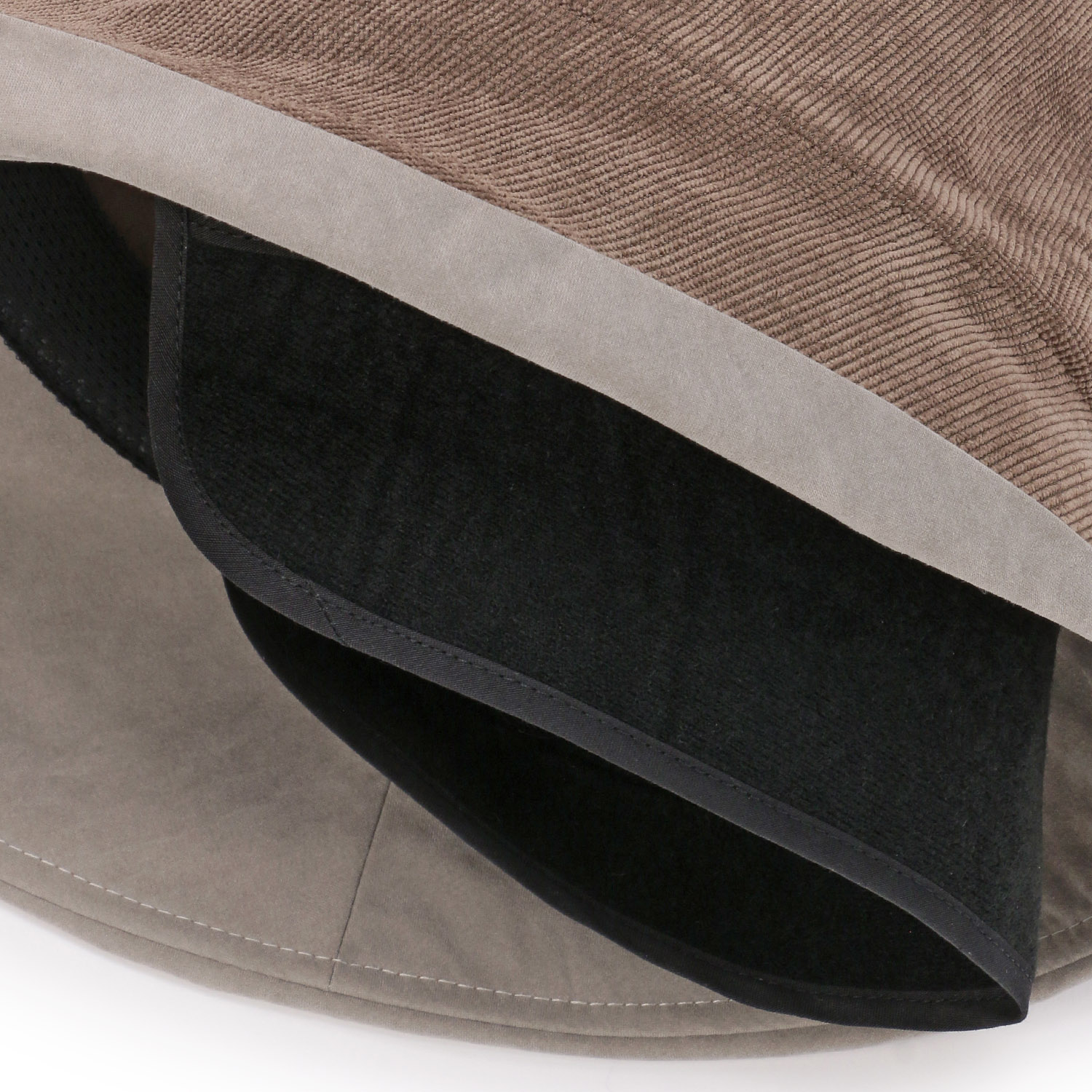 【モスグリーン、ネイビーブルー終了】内耳付き切り替えオブザーハット - 画像5