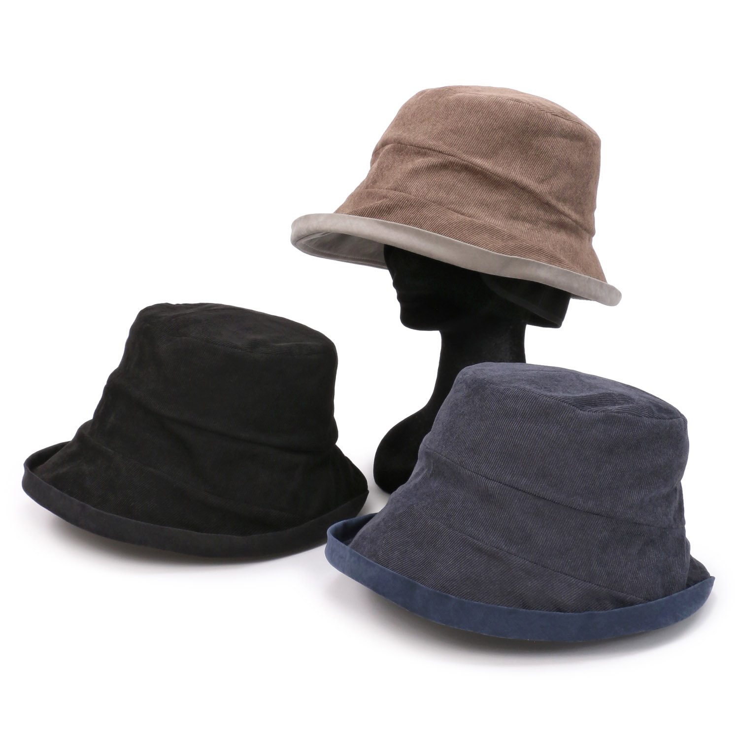 【モスグリーン、ネイビーブルー終了】内耳付き切り替えオブザーハット