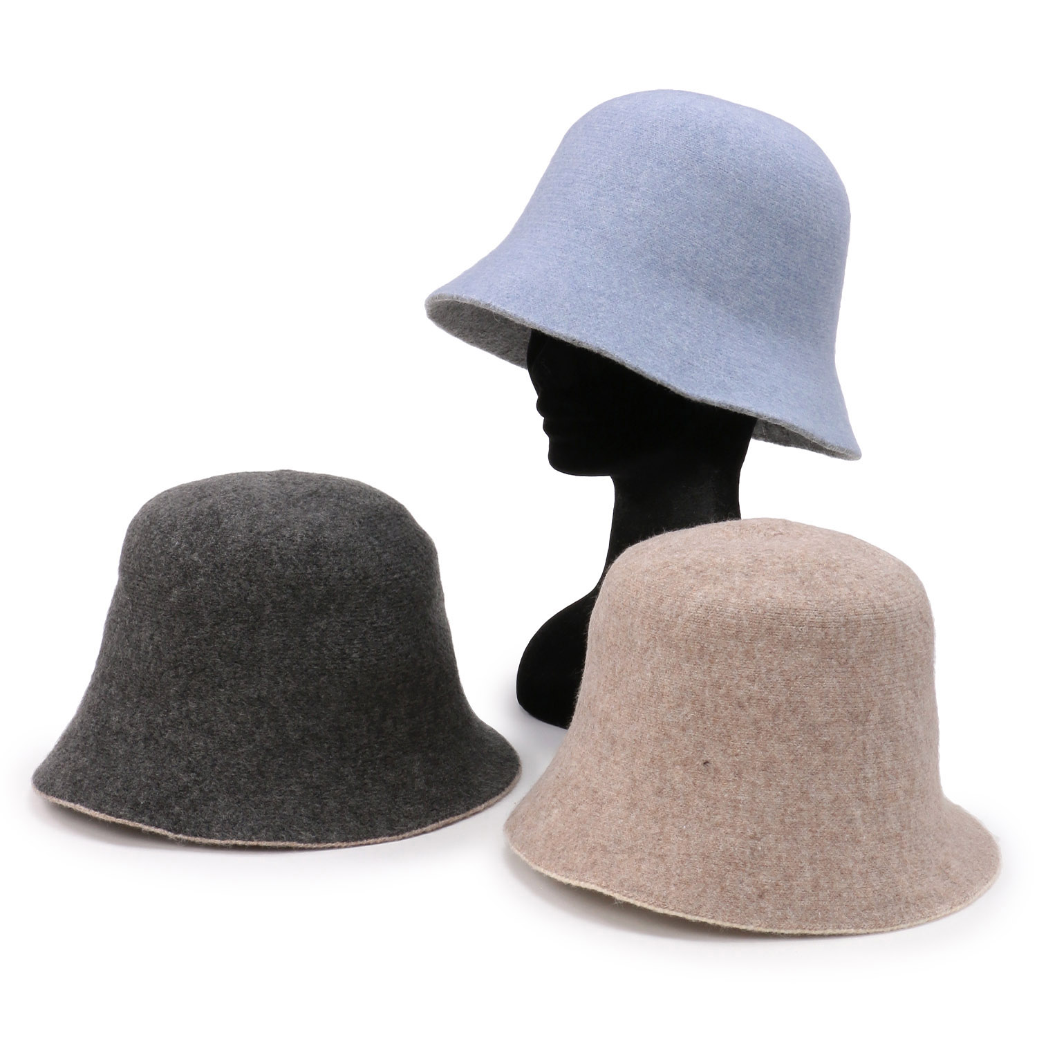 ソフトニットリバーシブルハット