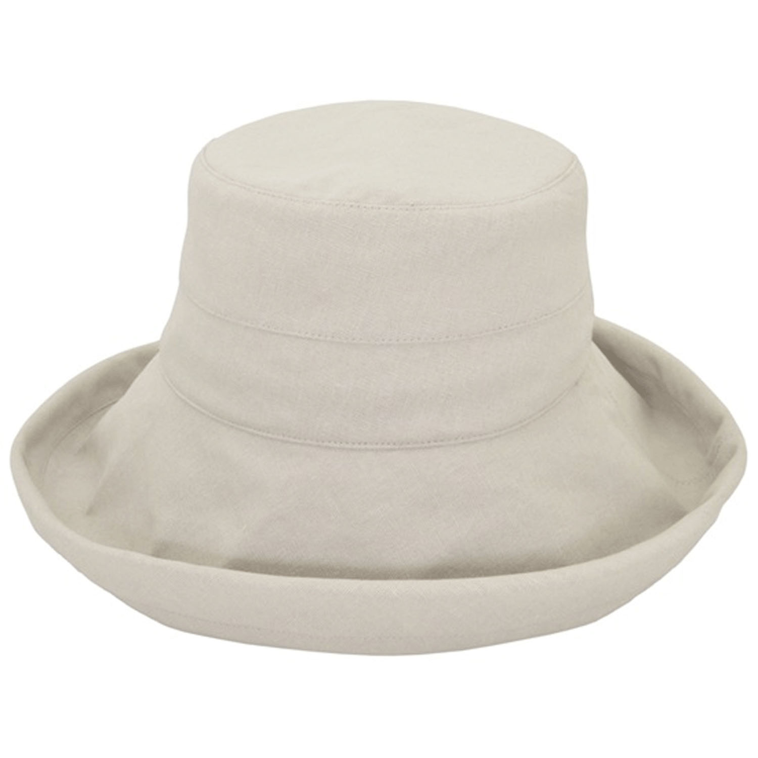 麻混カジュアルハット