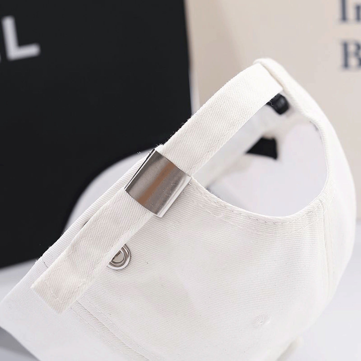 カメリア刺繍キャップ - 画像3