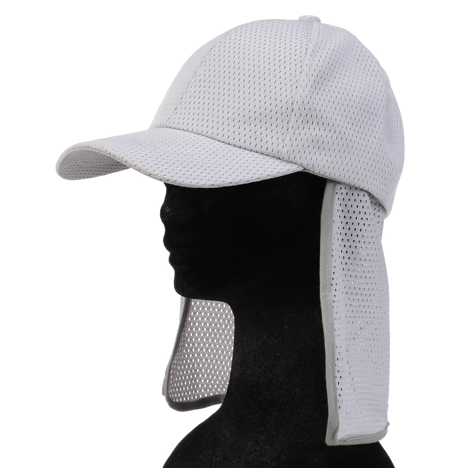 メッシュたれ付きキャップ - 画像2