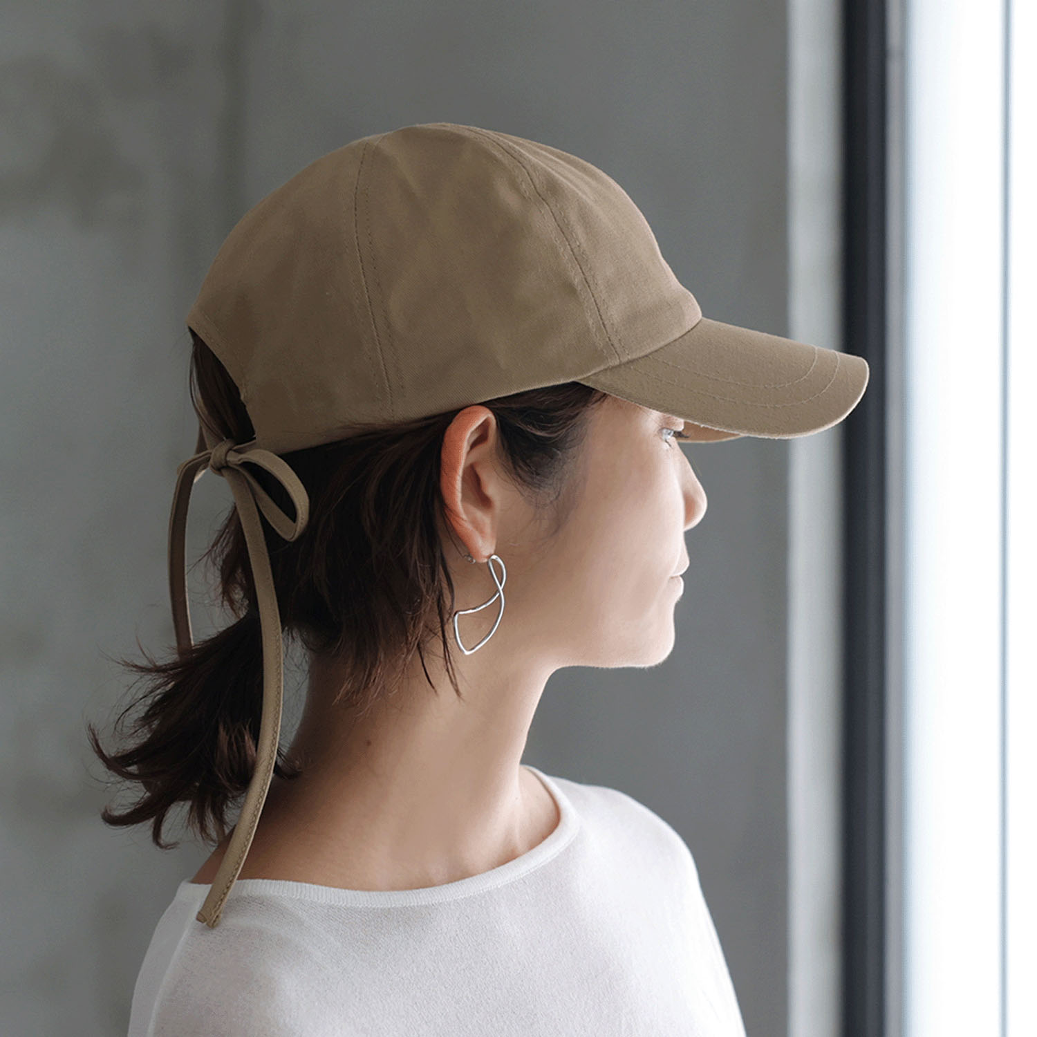 シーズン問わず被れる大人のバックリボンハット - 画像17