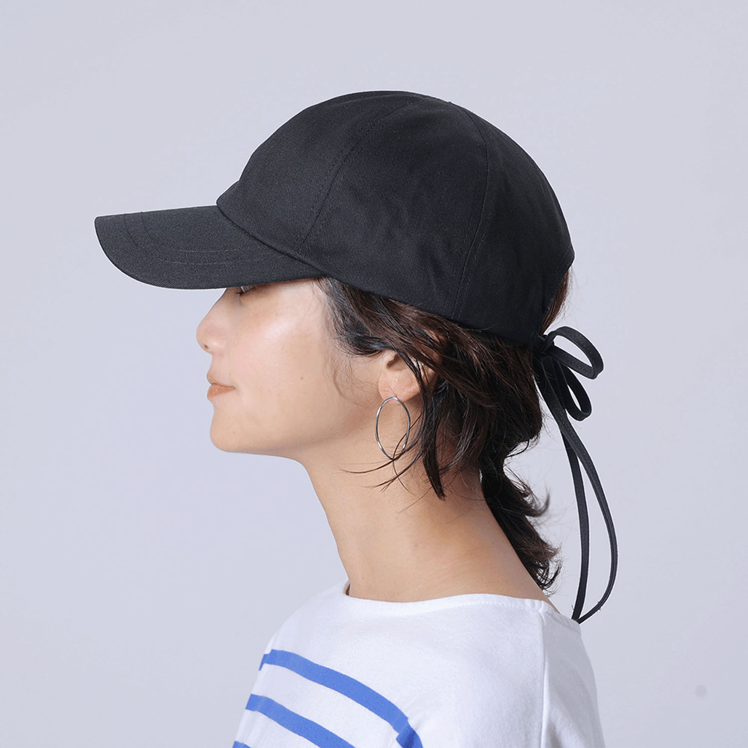 シーズン問わず被れる大人のバックリボンハット - 画像6