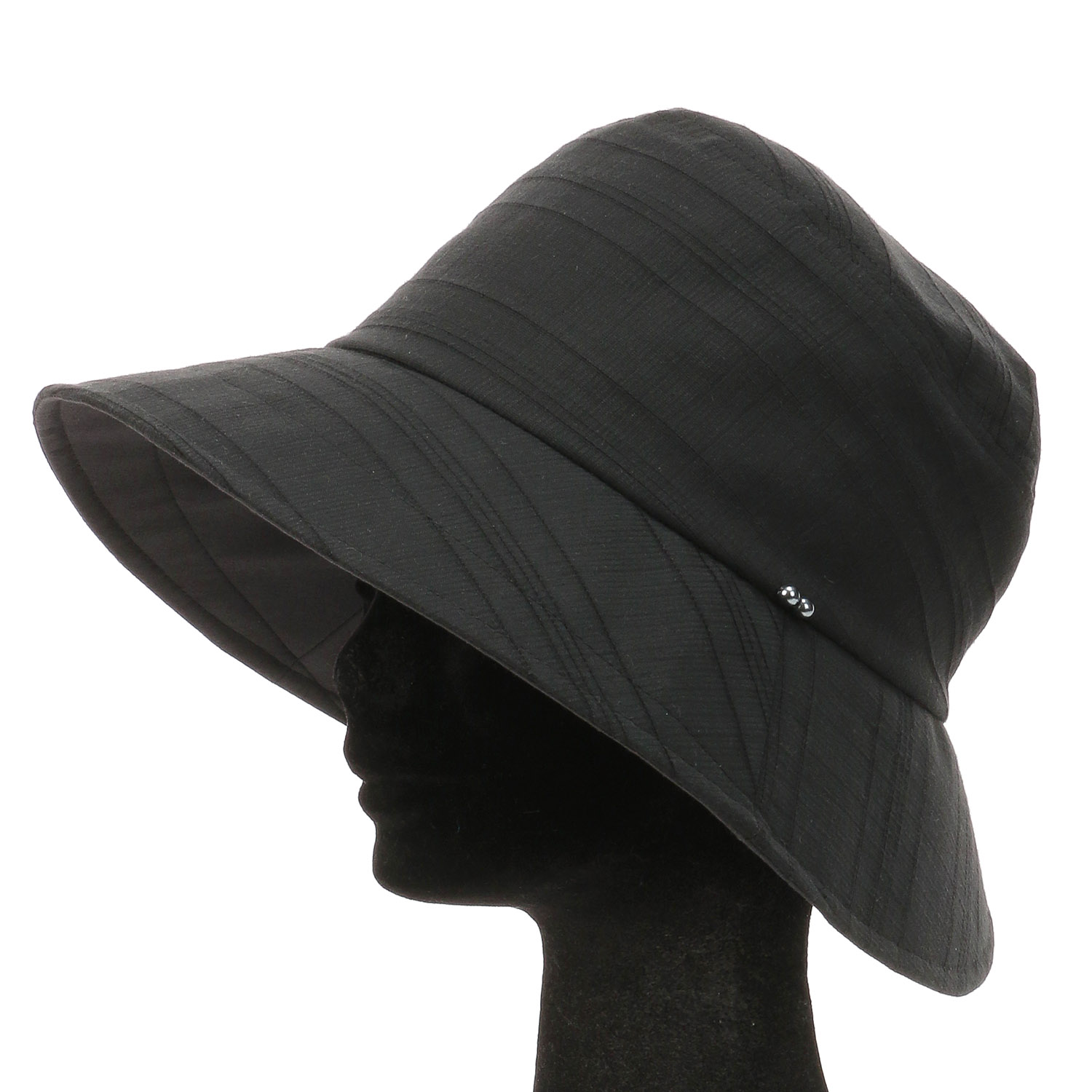 日本製 越前織り後ろ割れダウンハット - 画像3