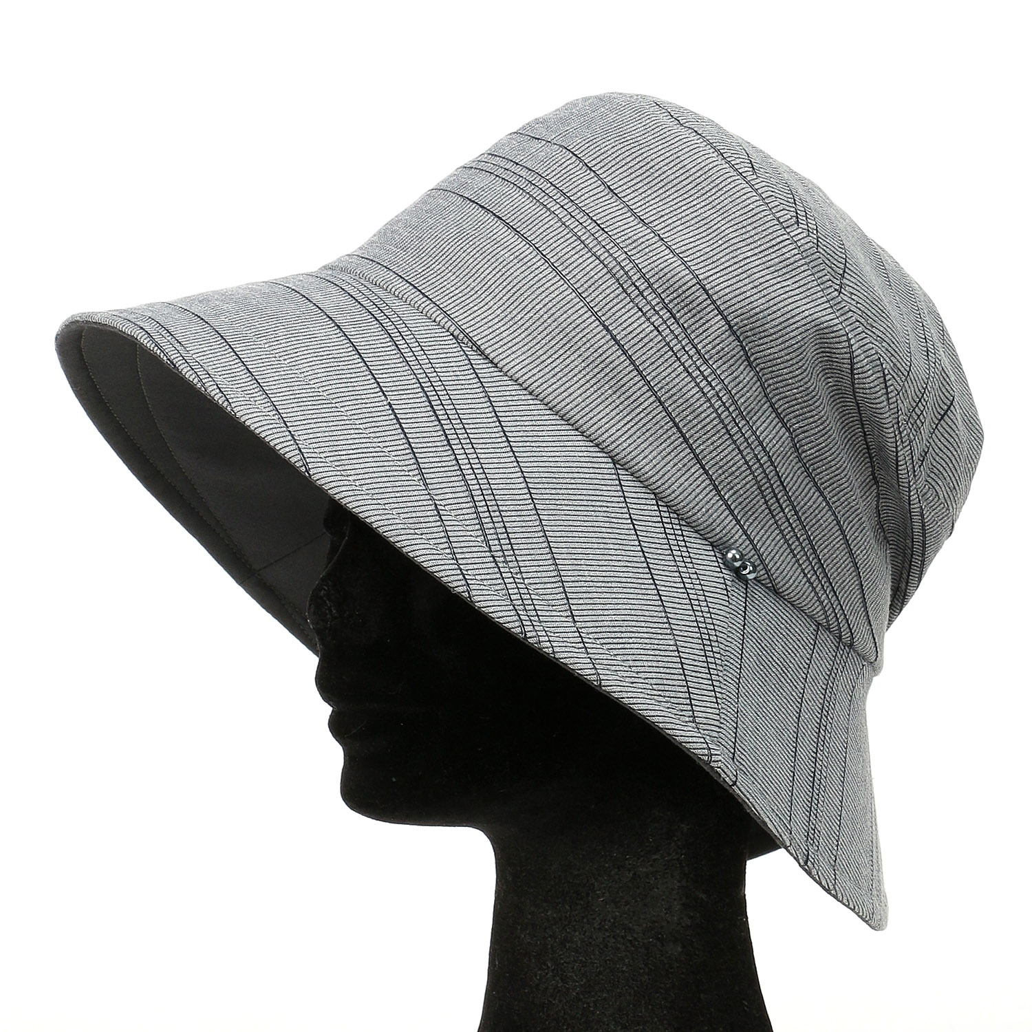 日本製 越前織り後ろ割れダウンハット