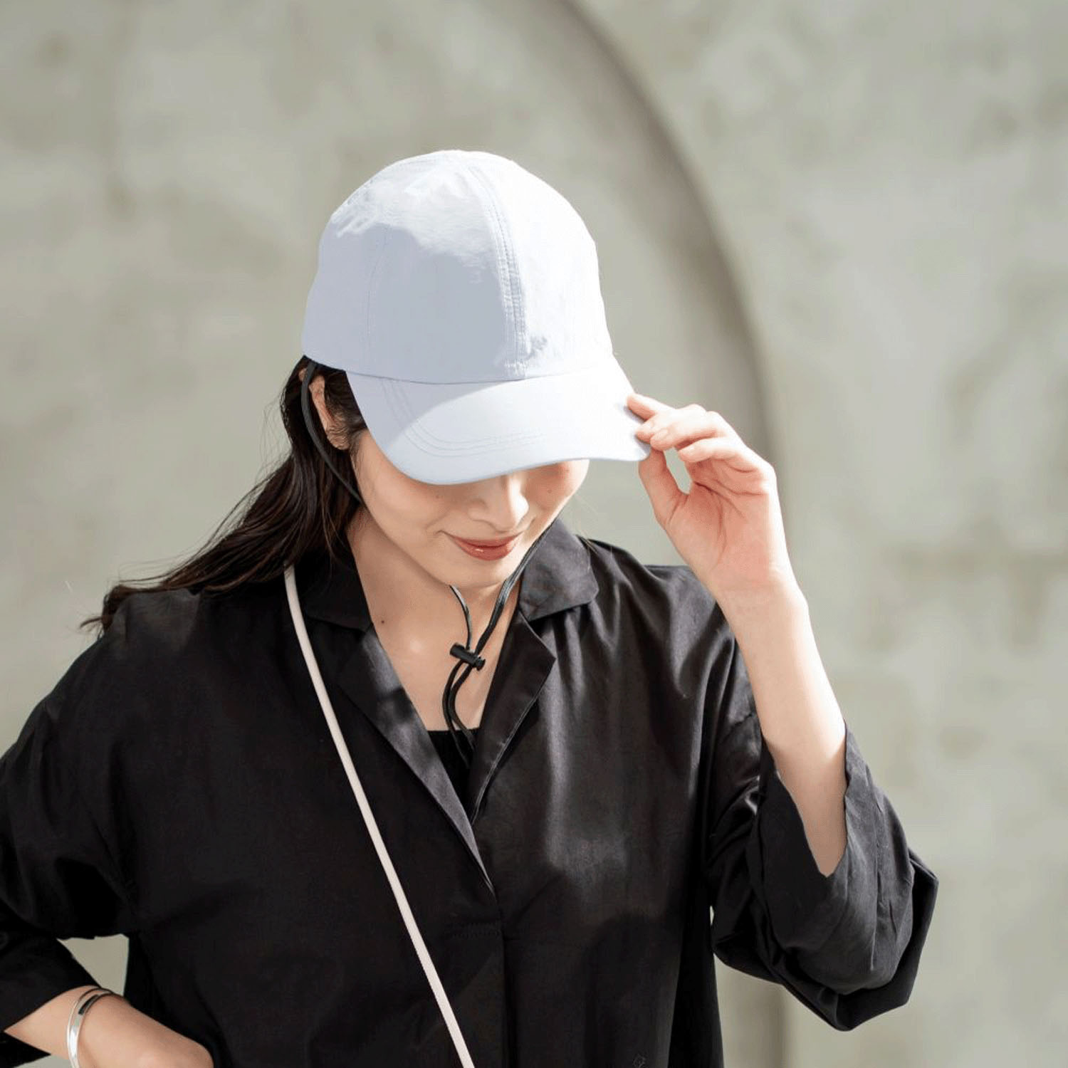 リフレッシュカラーの軽やかナイロンキャップ - 画像3