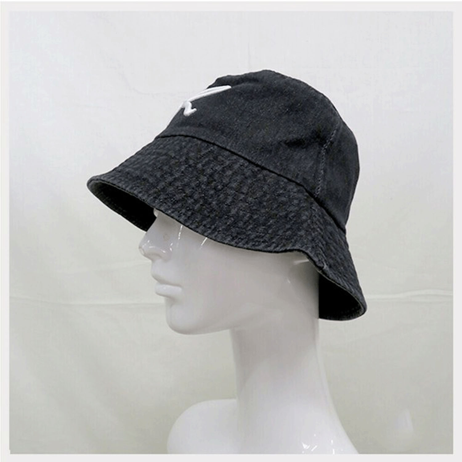 デニムバケット リボン柄 - 画像3