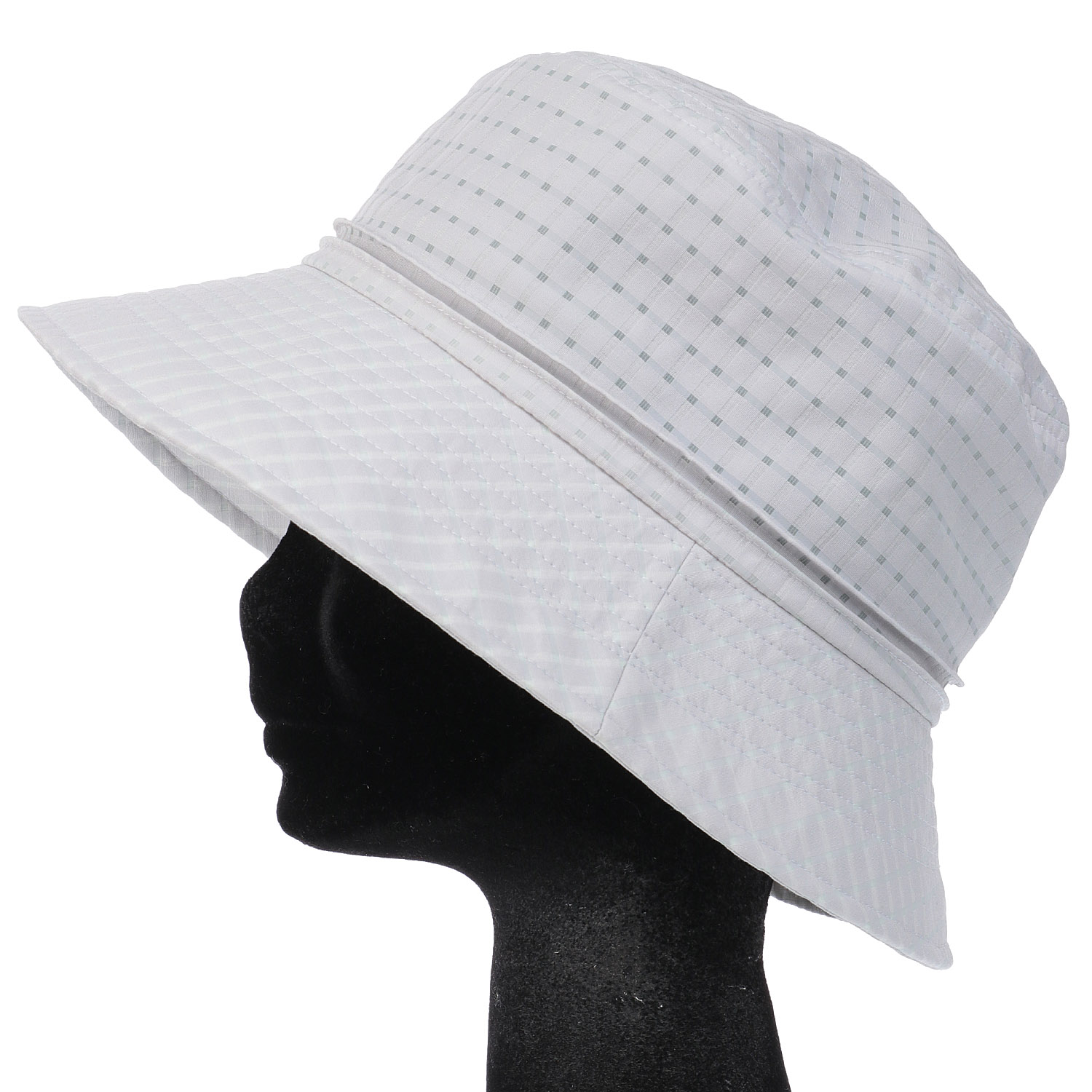 MMCチェックピンタックハット - 画像1