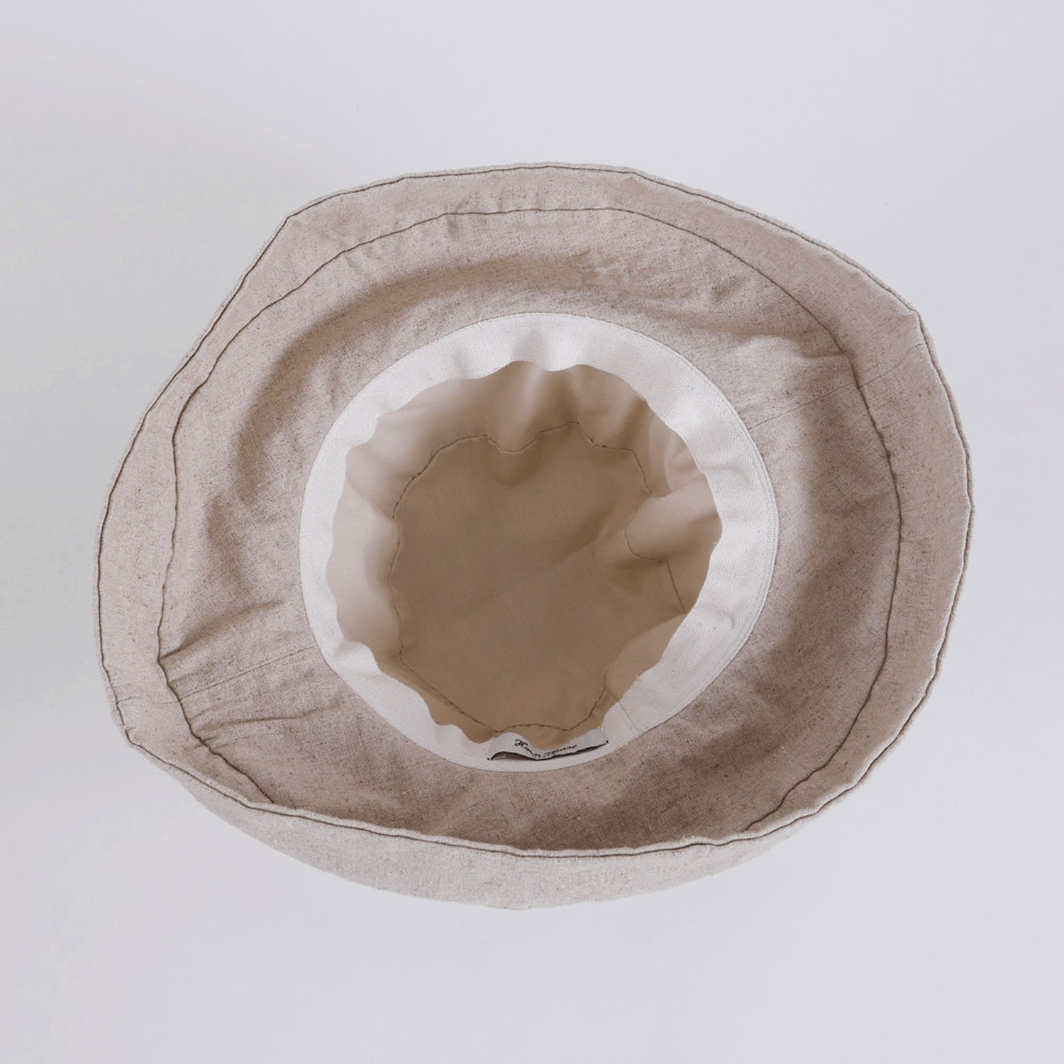 折りたためて洗える リネン ストールハット - 画像10