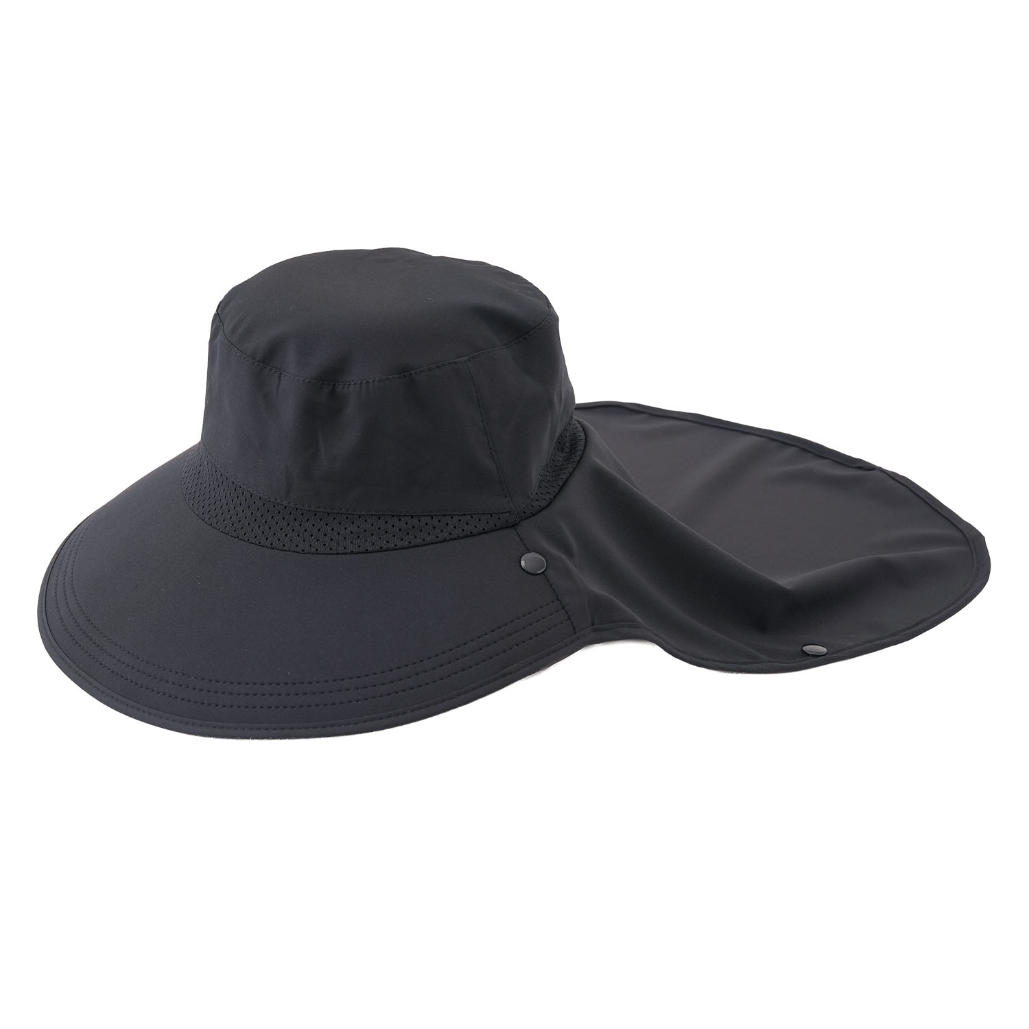 UV＆クールフェイスカバー付き3wayハット - 画像13