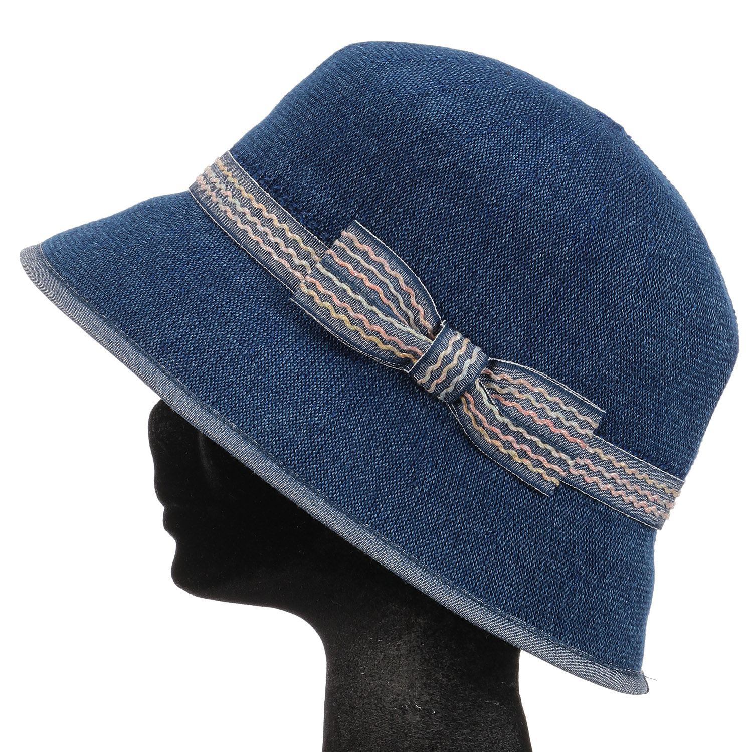 日本製 インディゴ染サーモダウンハット - 画像3