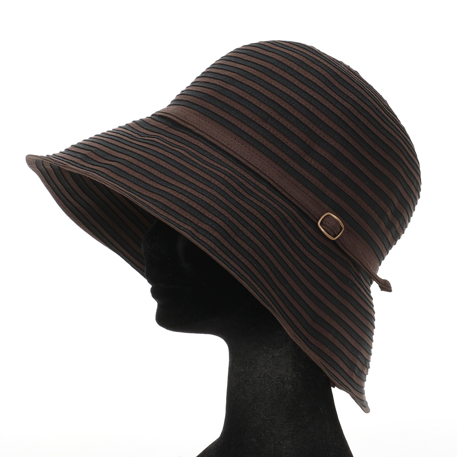 バイカラーボーダーブレードハット - 画像2