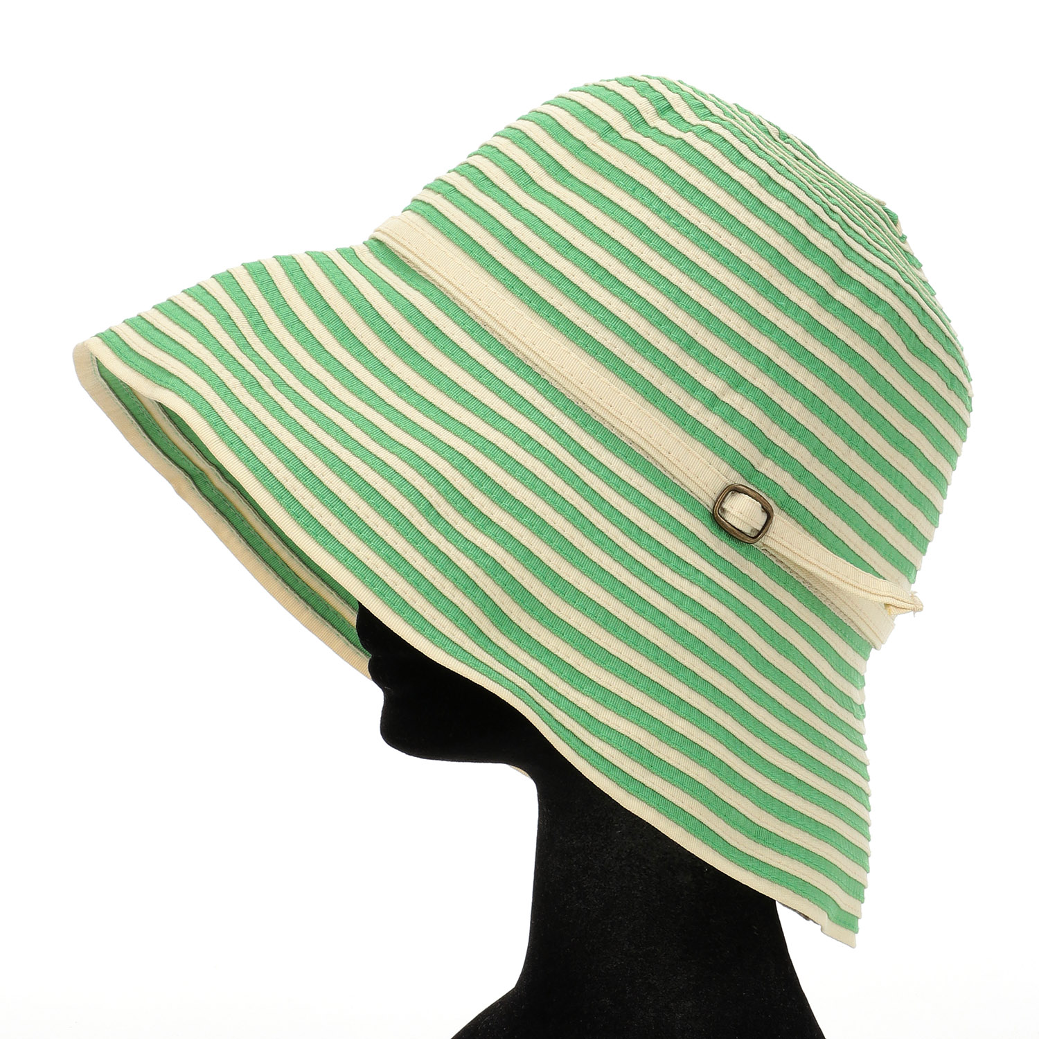 バイカラーボーダーブレードハット - 画像5