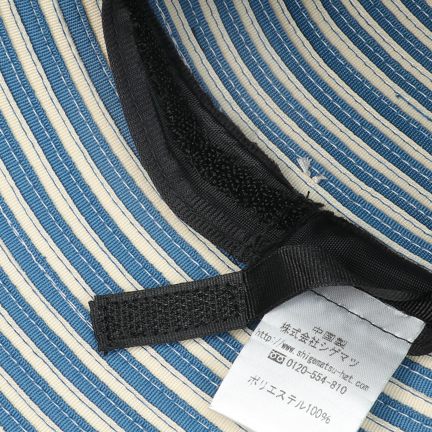 バイカラーボーダーブレードハット - 画像7