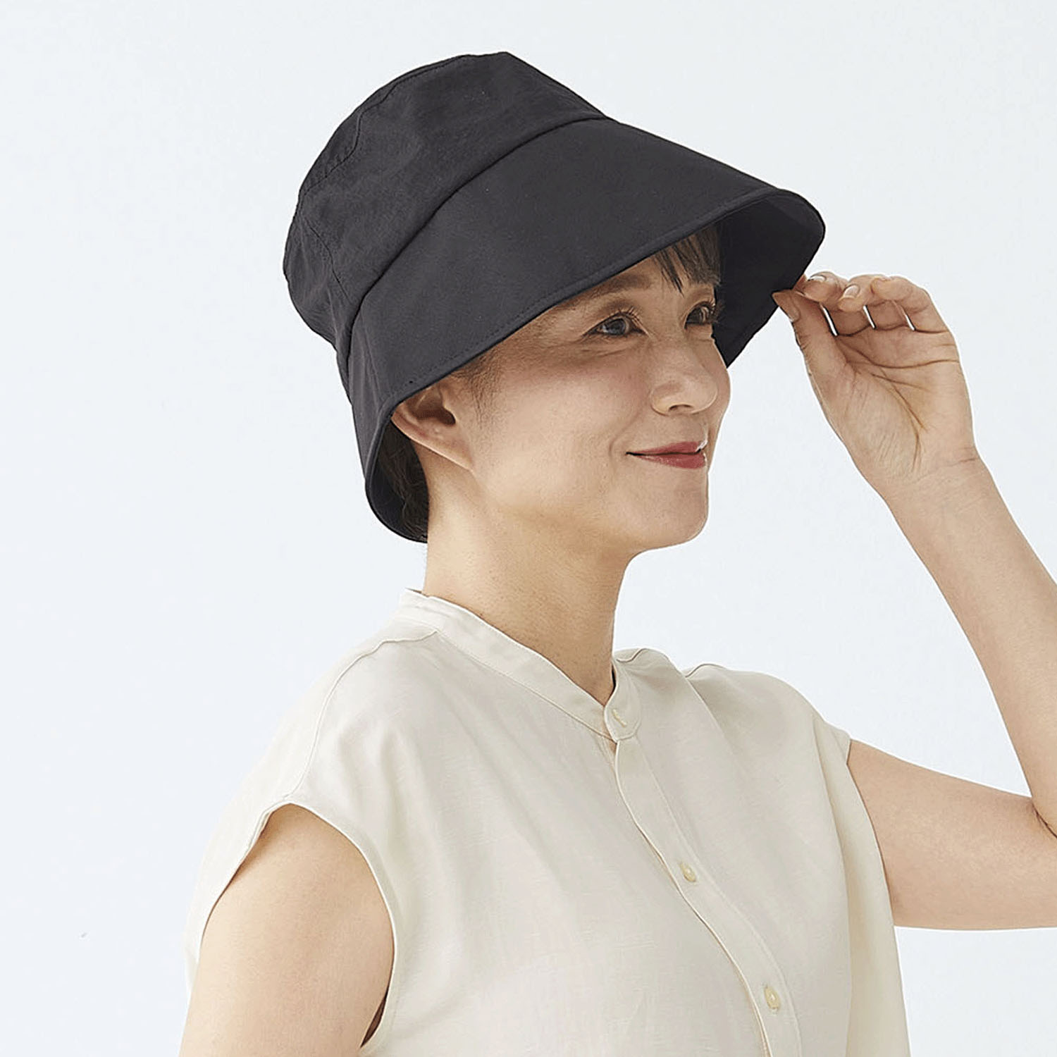 PRECIOUS UV ブリムバケットハット - 画像5