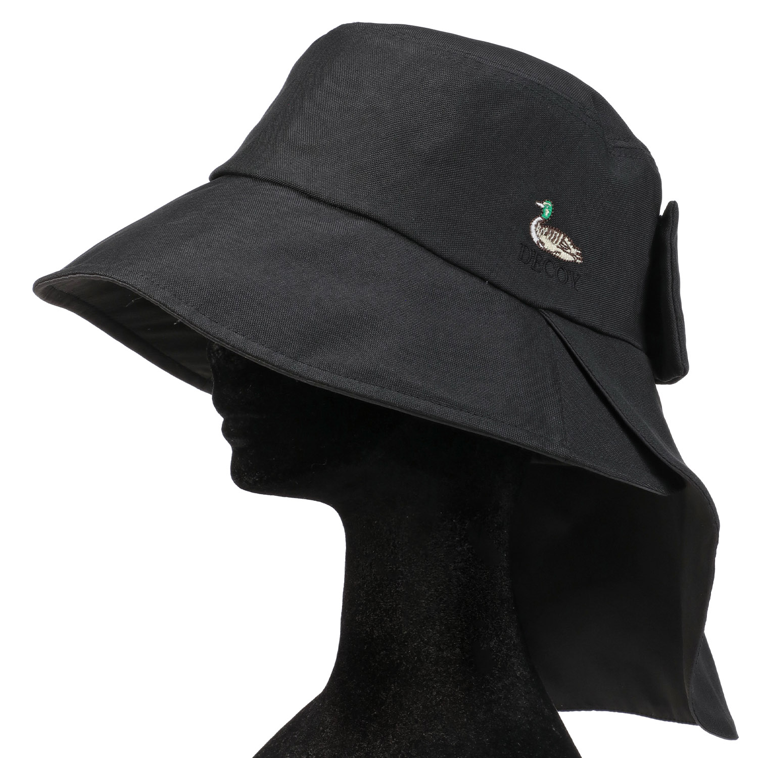 DECOY 接触冷感タレ付きハット - 画像2