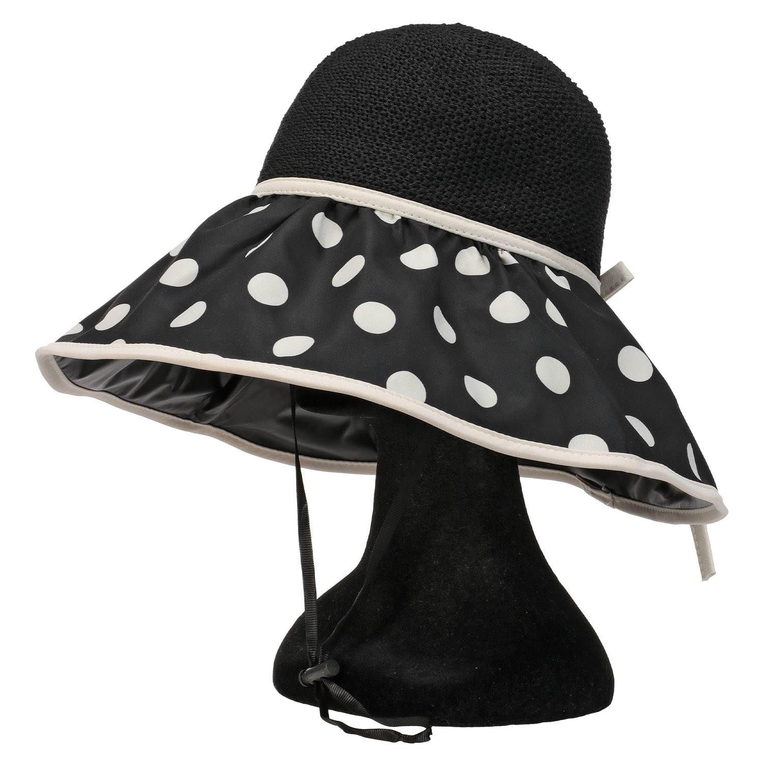 つば広ドット切替ハット - 画像2