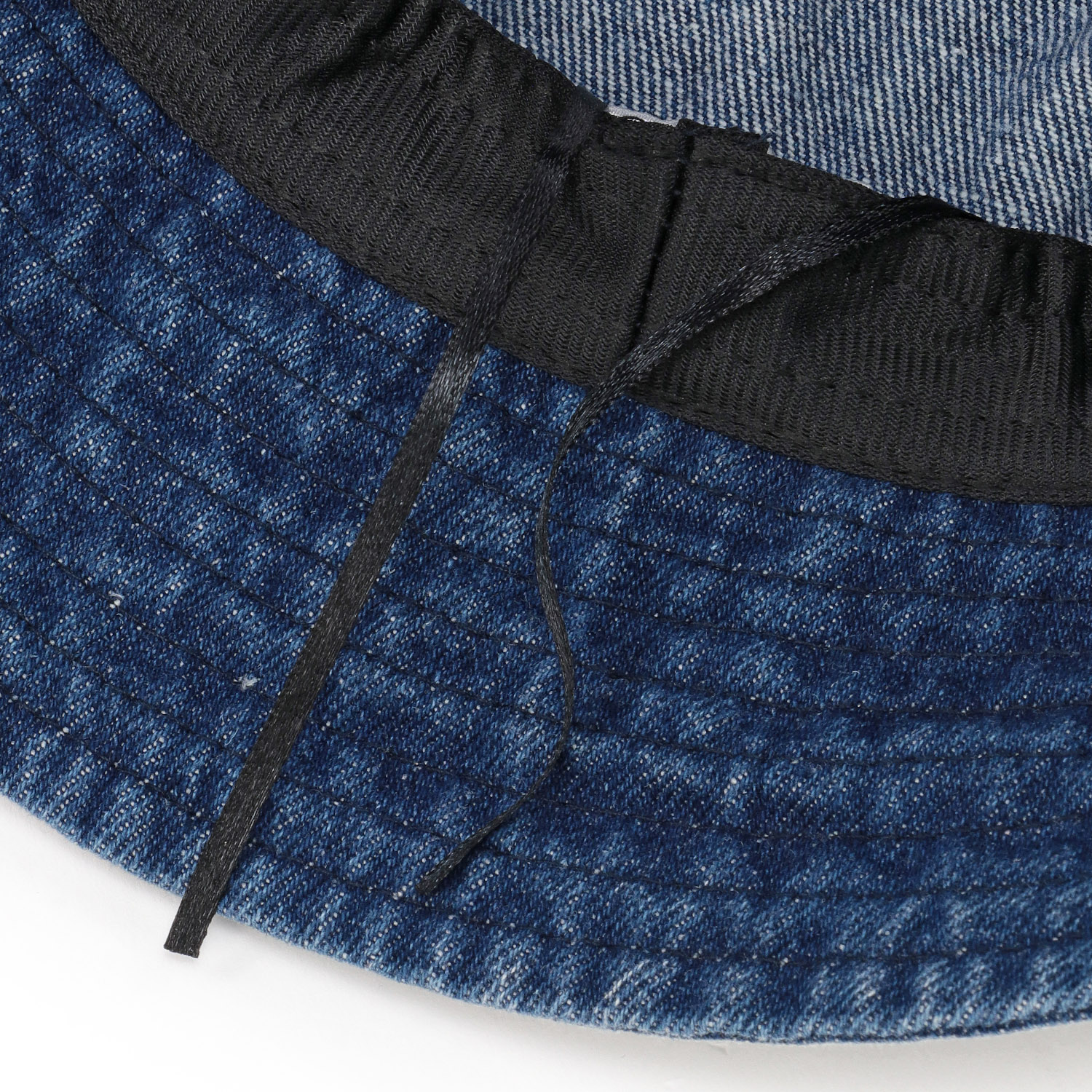 パール付きデニムハット - 画像4