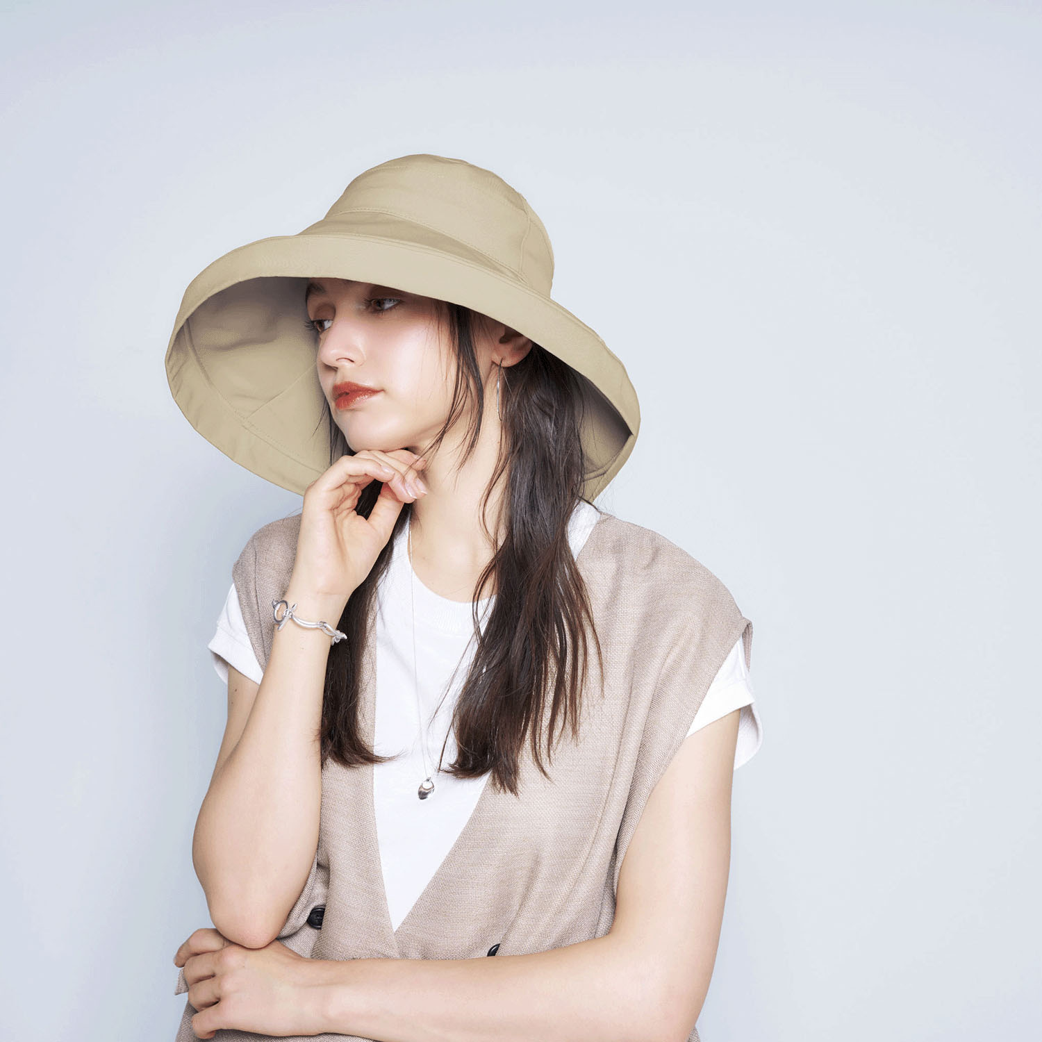 COGIT（コジット）Sun Block LAB ビックブリムハット - 画像15