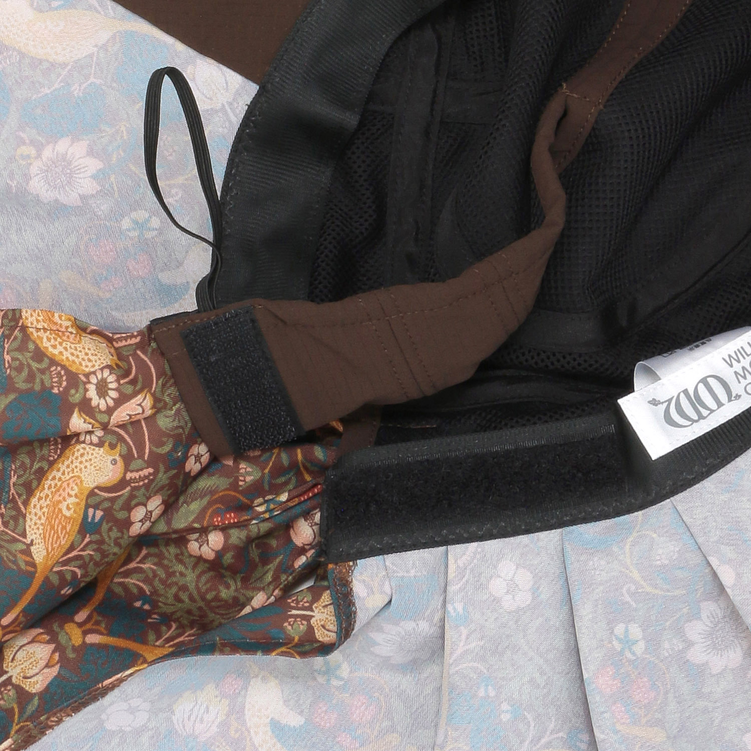 ウィリアムモリス いちご美人 襟足後ろ割れハット - 画像4