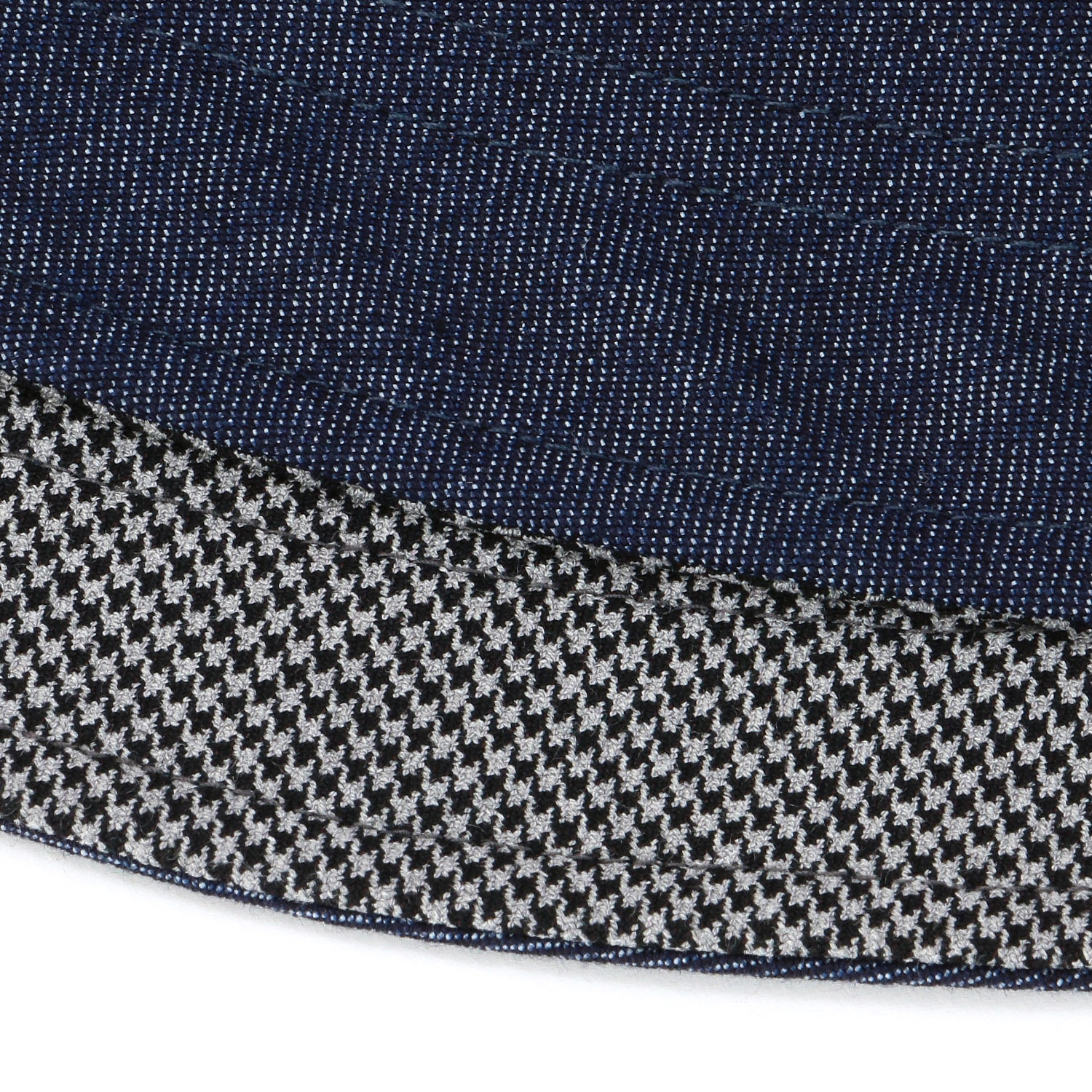 【ブラックM、ネイビーブルーS、M終了】リボン付デニムハット - 画像6