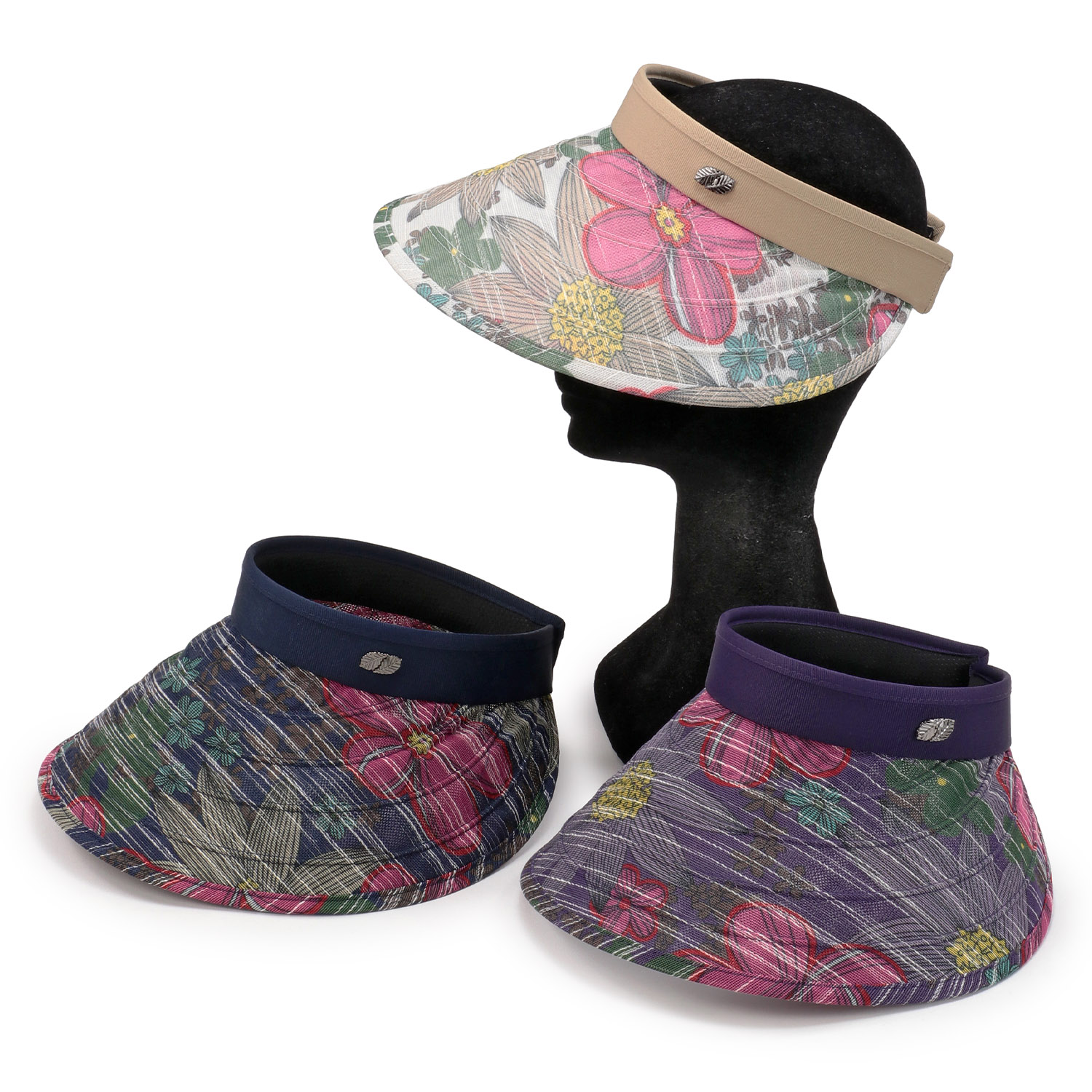 フラワークリップバイザー - 画像1