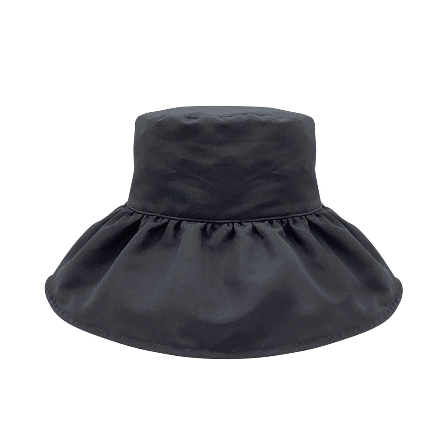 pink trick 完全遮光つば広フリルハット - 画像2