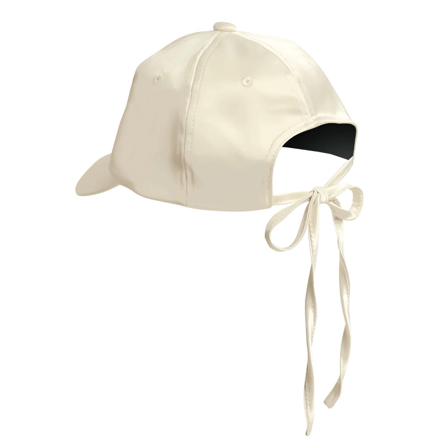 pink trick 完全遮光サテンリボンキャップ - 画像6